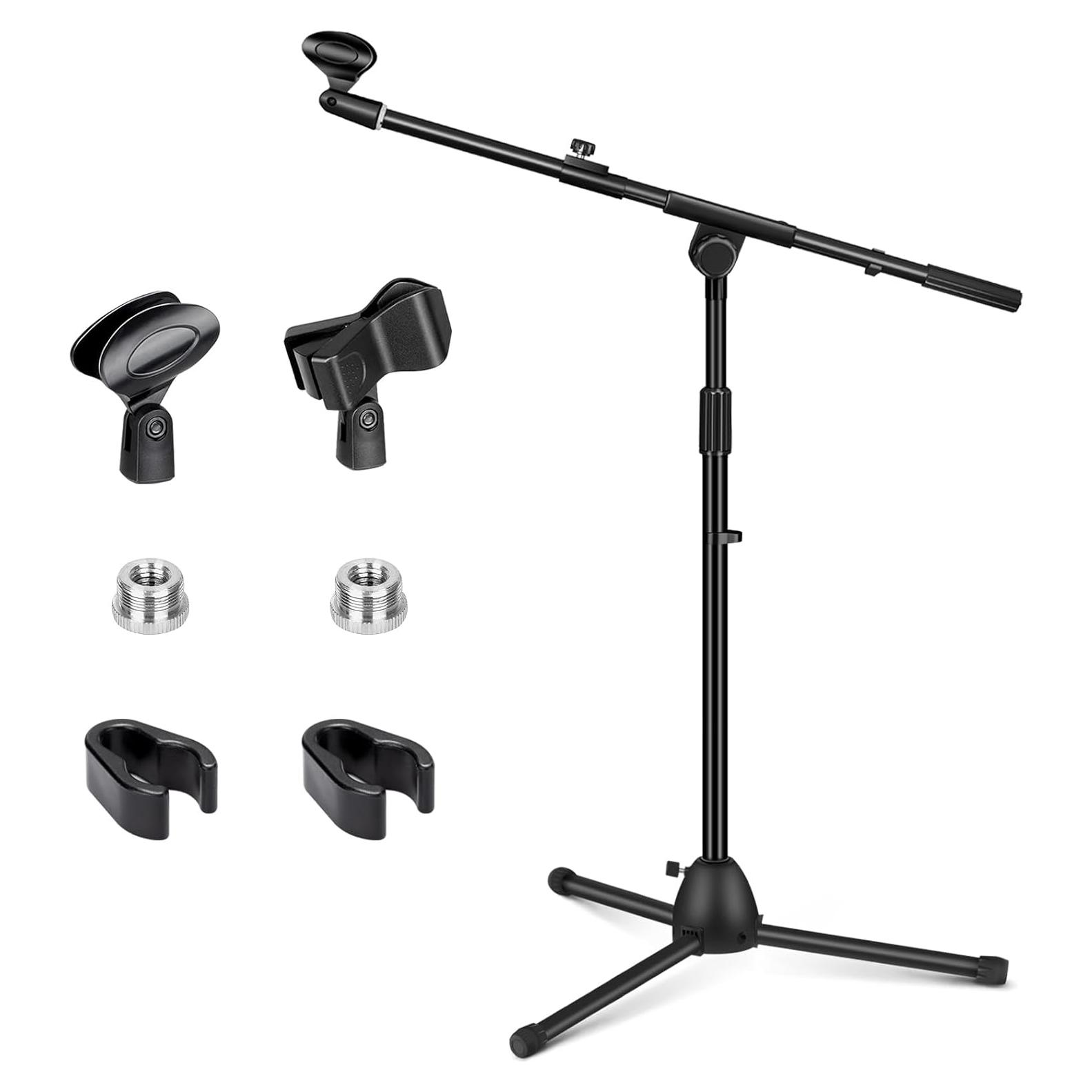 Soporte de Micrófono CAHAYA Ajustable 94-230 cm con Clips