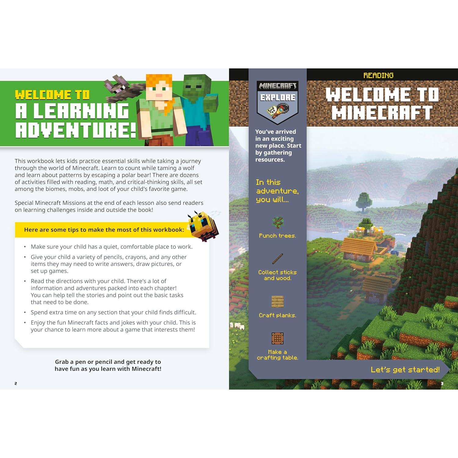 Official Minecraft Workbook: Kindergarten (Minecraft Workbooks)