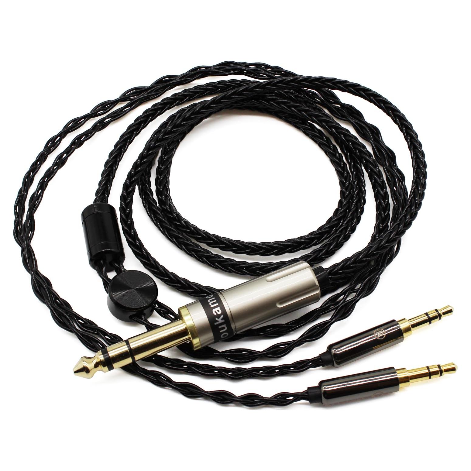 Cable de Reemplazo Youkamoo 6.35mm para Auriculares 1.22m