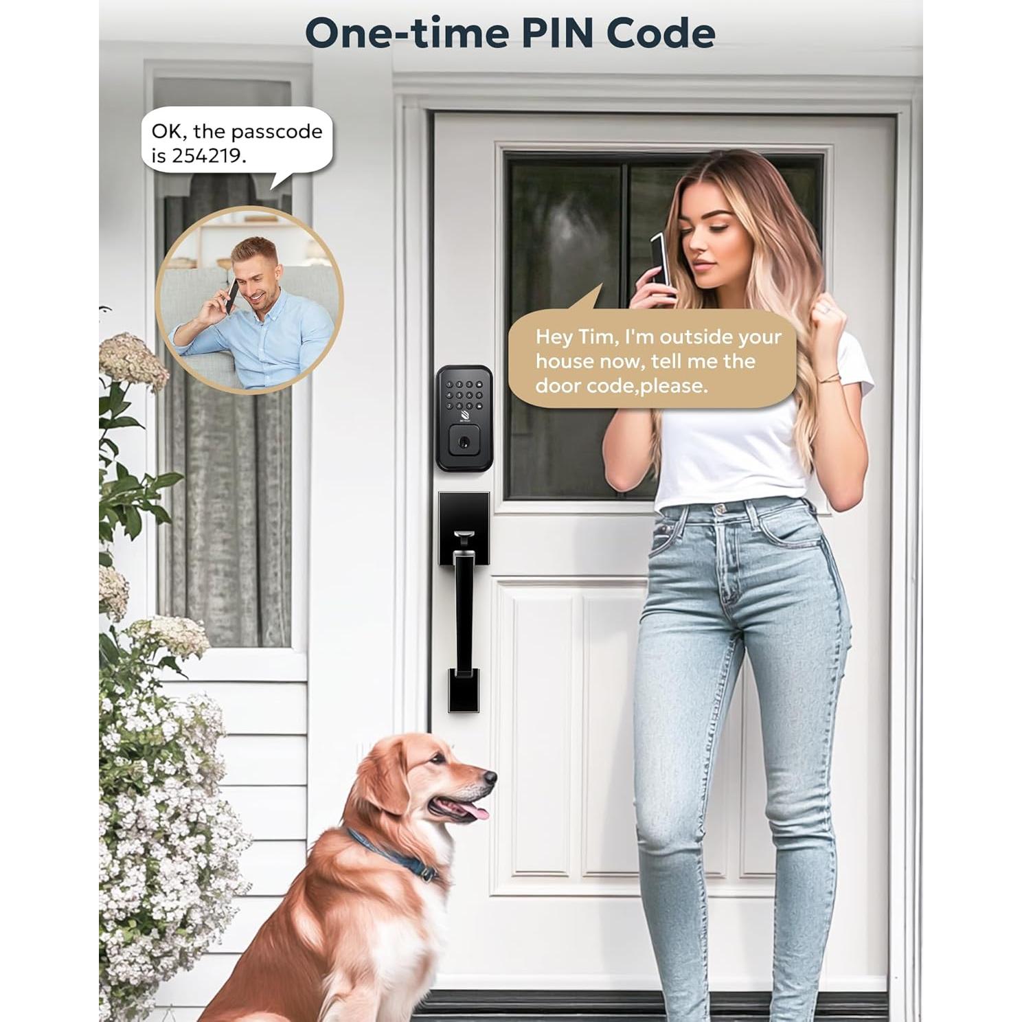 Cerradura Inteligente BE-TECH con Teclado y 2 Manijas