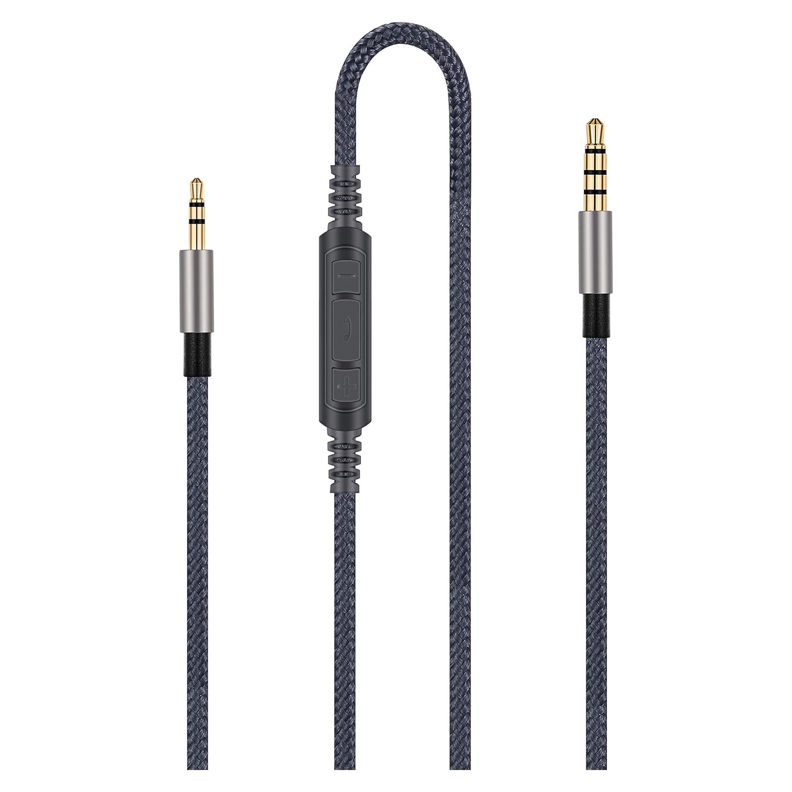 Cable de Audio AUX ABLET 1.2m con Control Remoto y Micrófono