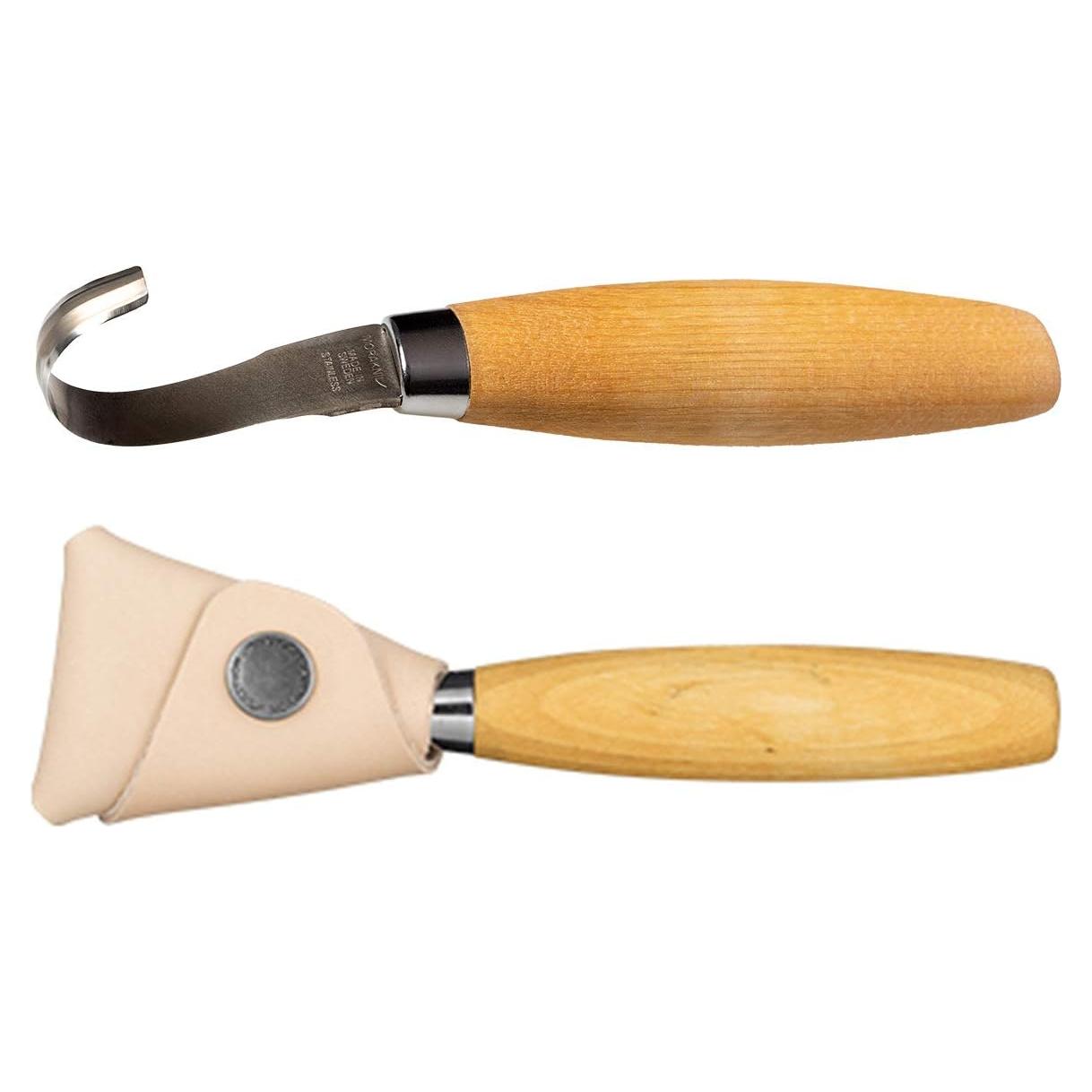 Cuchillo de Tallado en Madera Morakniv M-13388 con Funda