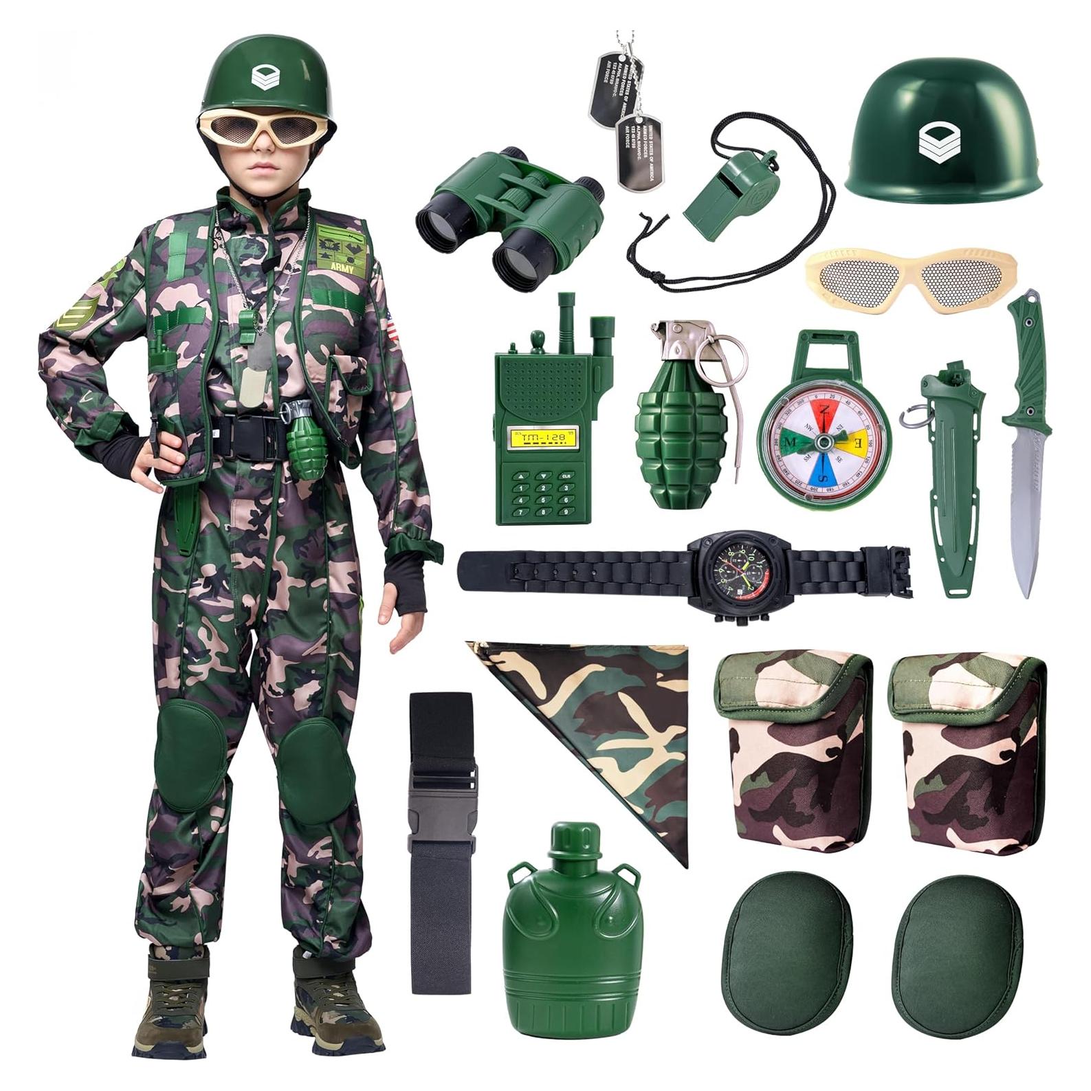 Disfraz Militar Infantil Camuflado Joyin para Halloween