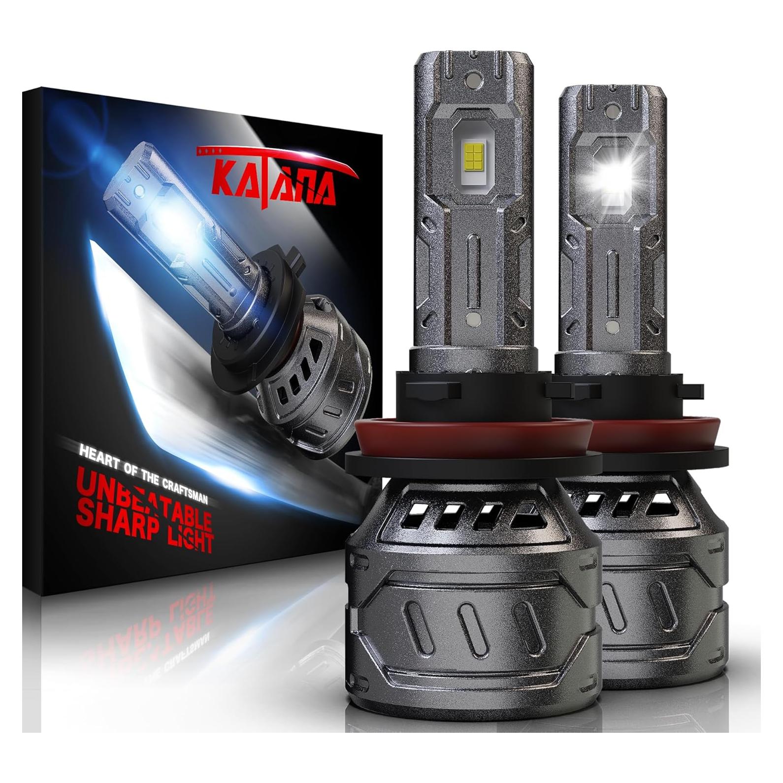 Bombilla de Niebla KATANA H11 70W 16000LM 6500K Plug and Play