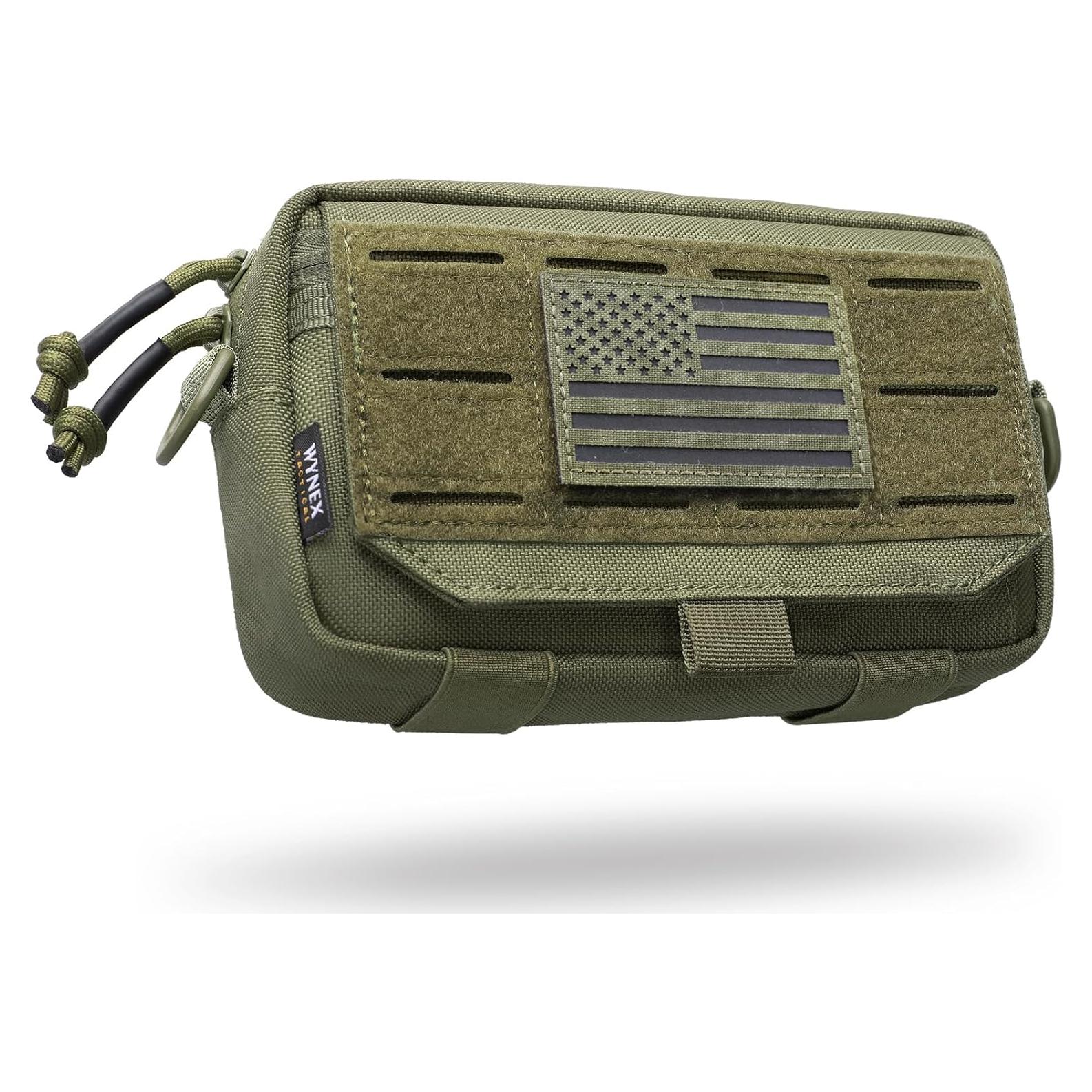 Bolsa Administrativa Molle Táctica WYNEX Verde Militar EDC