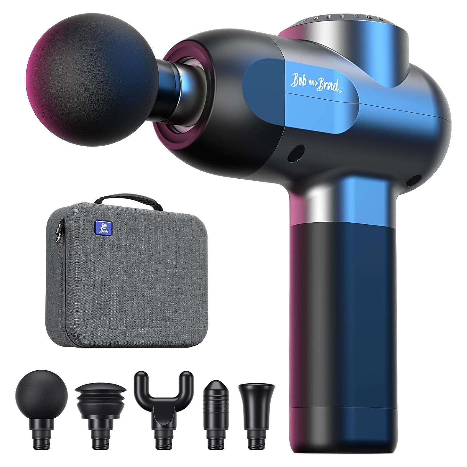 Pistola de Masaje BOB Y BRAD C2, Tejido Profundo, 5 Velocidades