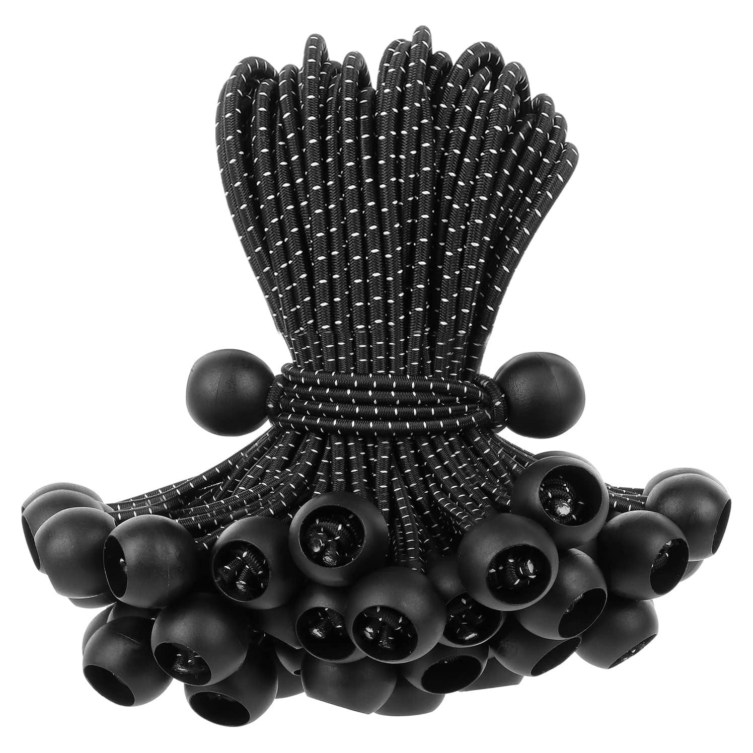 Cuerdas Bungee Kinzomor 50 PCS 10 cm Alta Resistencia