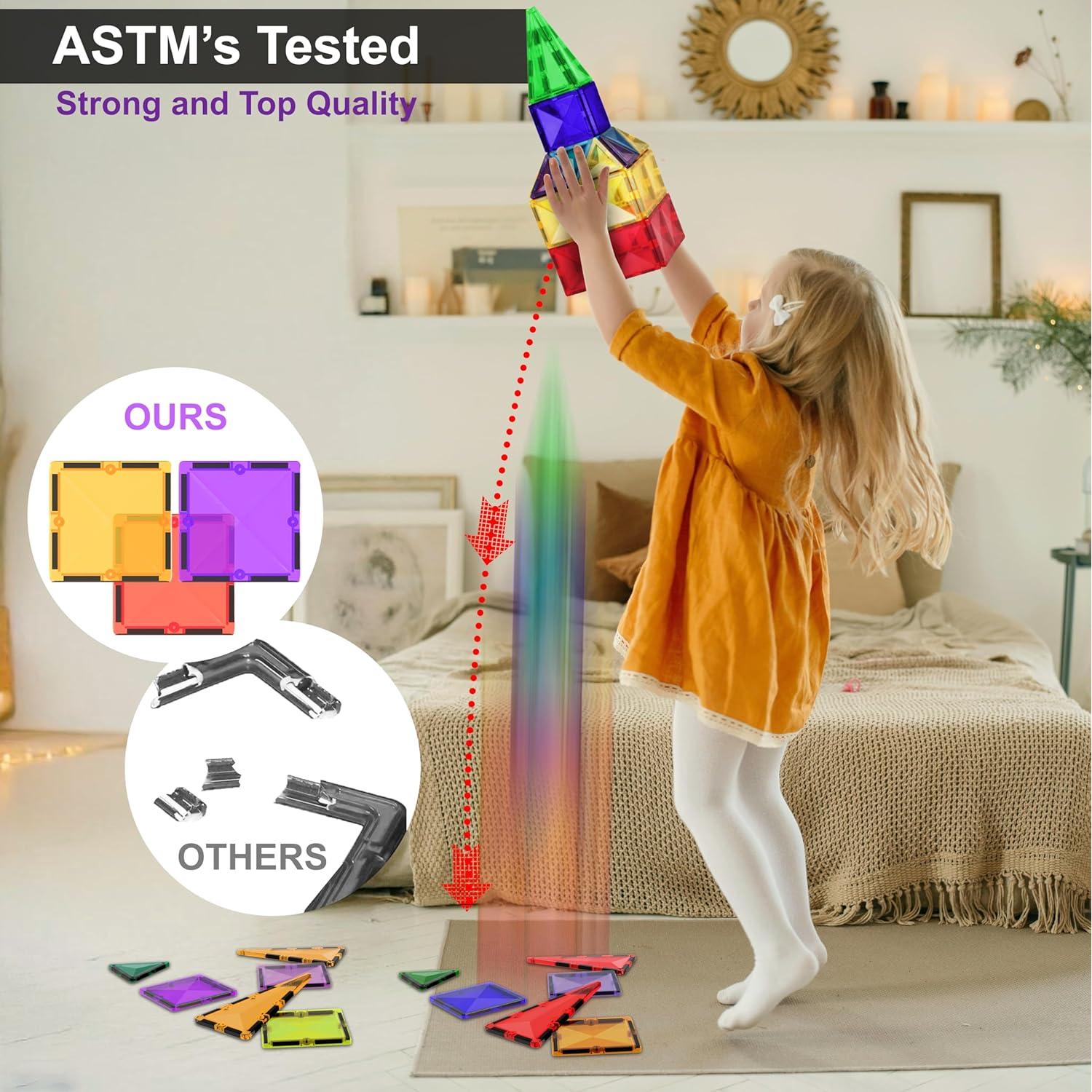 Bloques de Construcción Magnéticos Desire Deluxe 57 Piezas