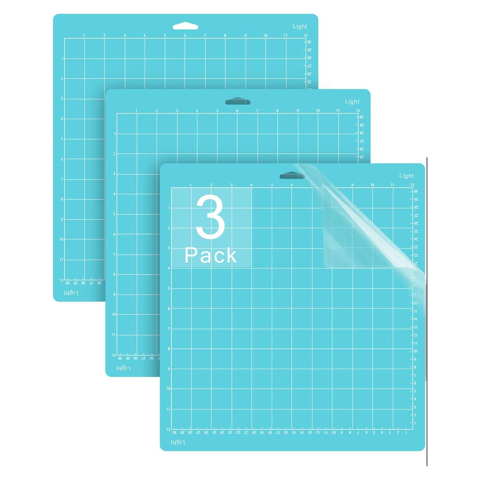 Almohadilla de Corte Gwybkq 6 Pack 30.48x30.48cm Azul