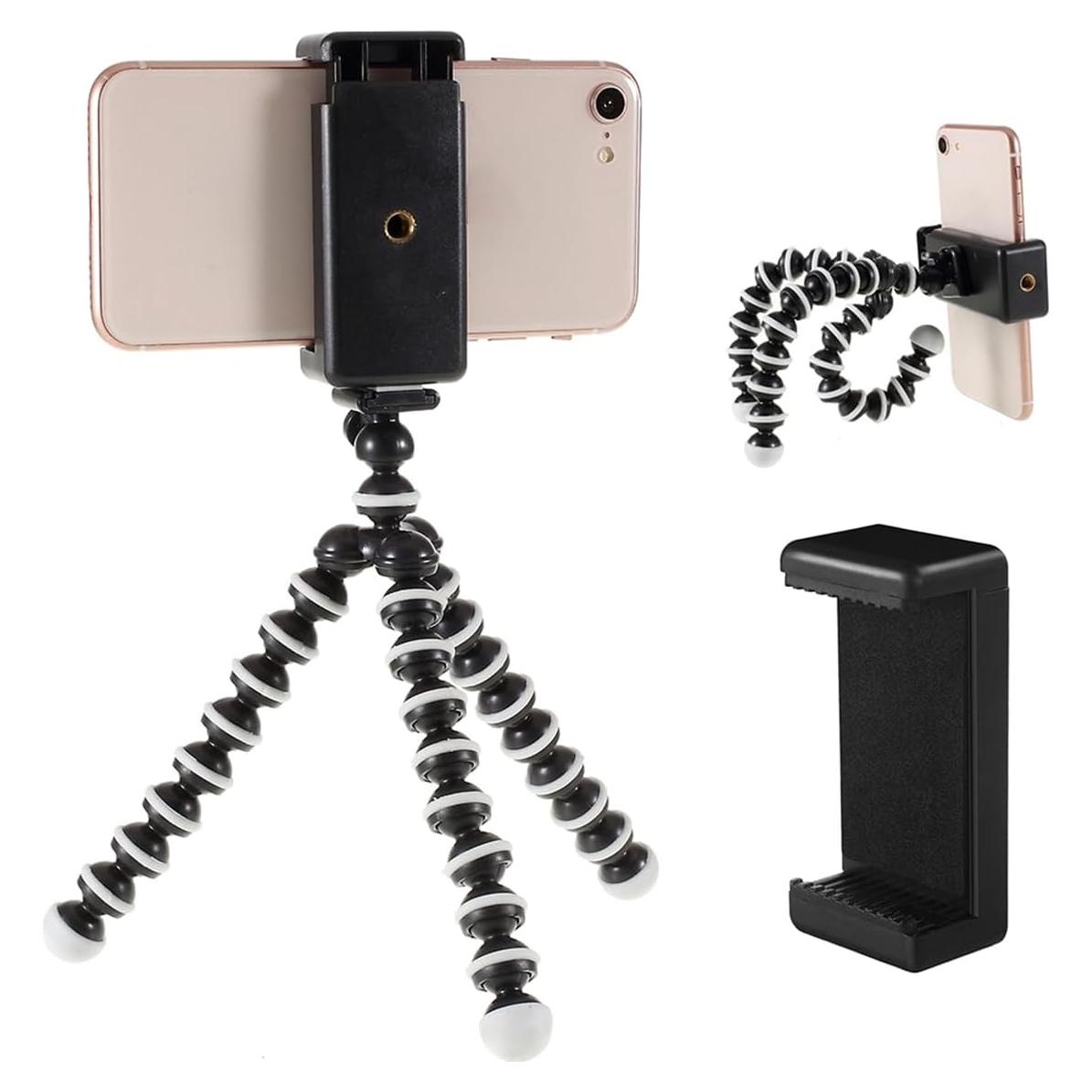 Trípode Flexible Acuvar 10" para Smartphone y Cámara