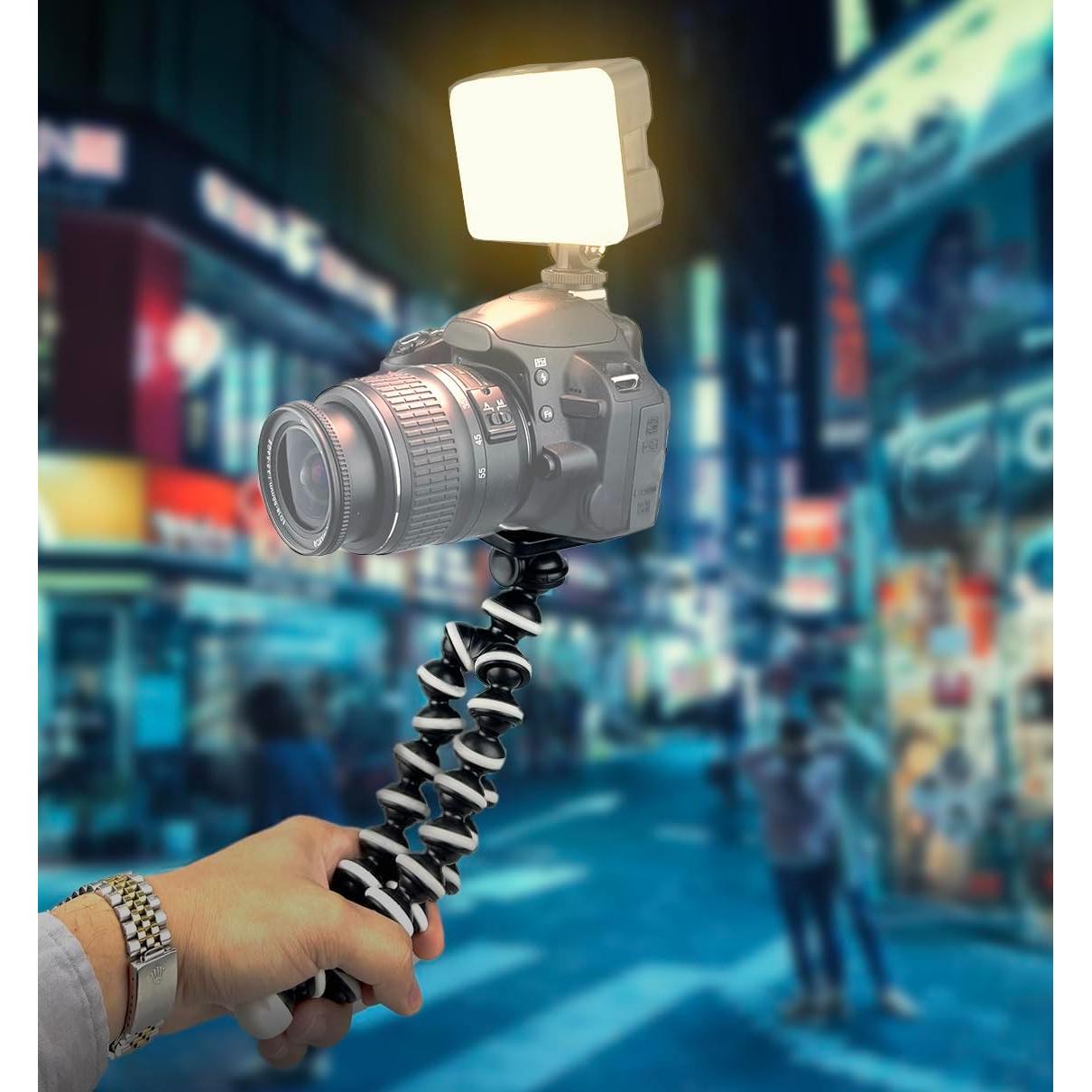 Trípode Flexible Acuvar 10" para Smartphone y Cámara