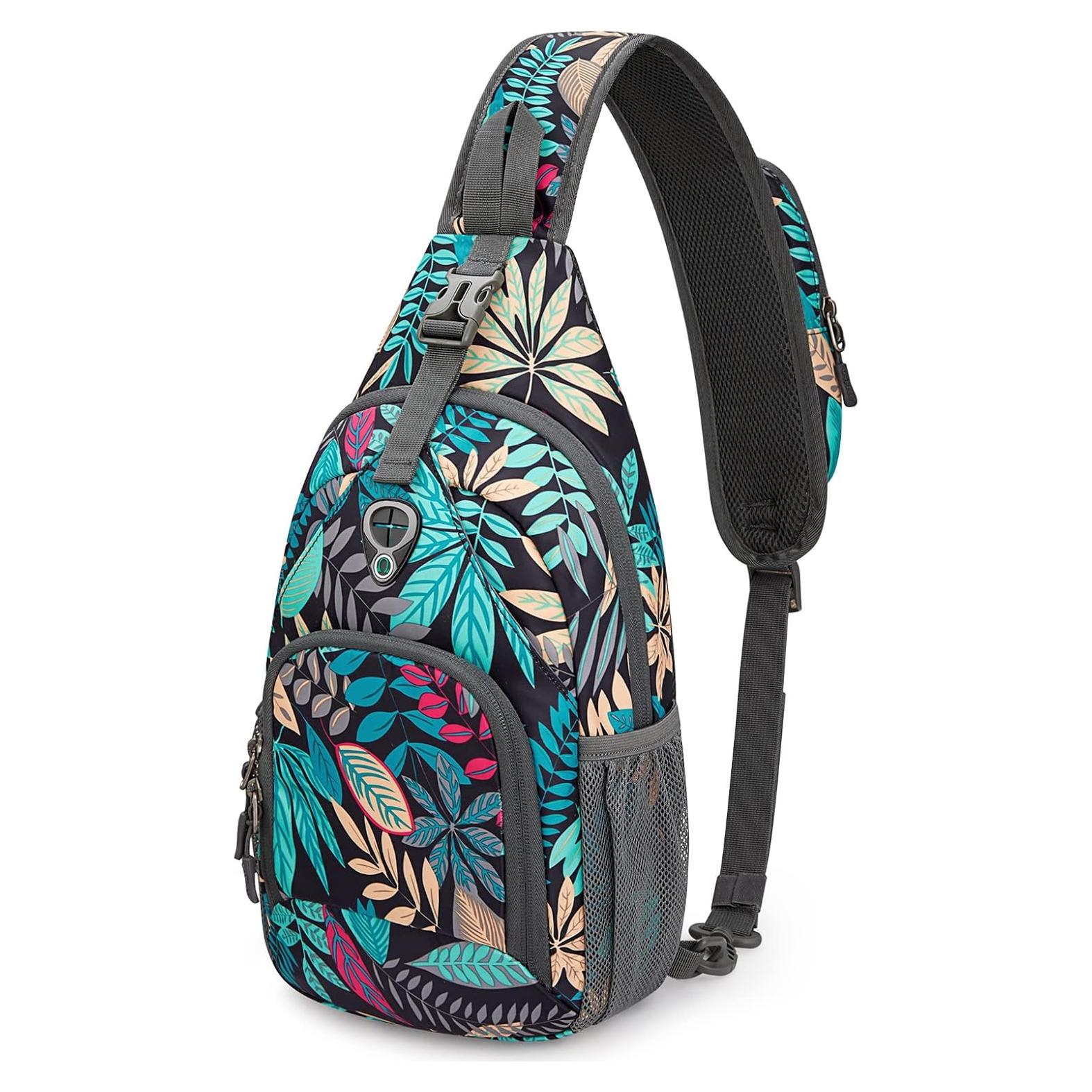 Mochila Sling G4Free Tn22b091e Antirrobo RFID 7L Azul