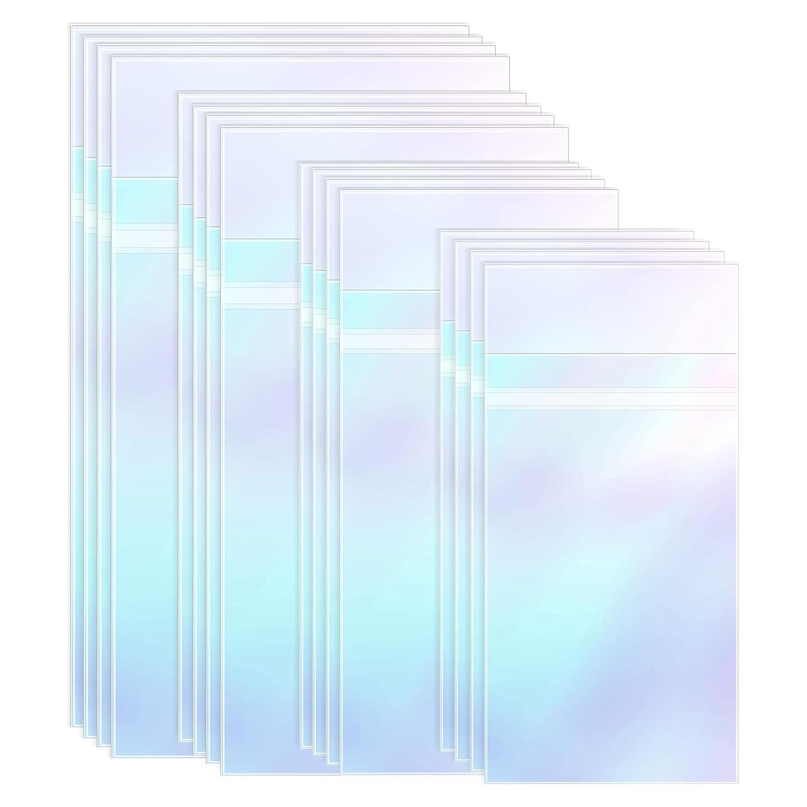 Bolsas de Celofán Holográficas Sepamoon 240 Pcs Iridiscentes