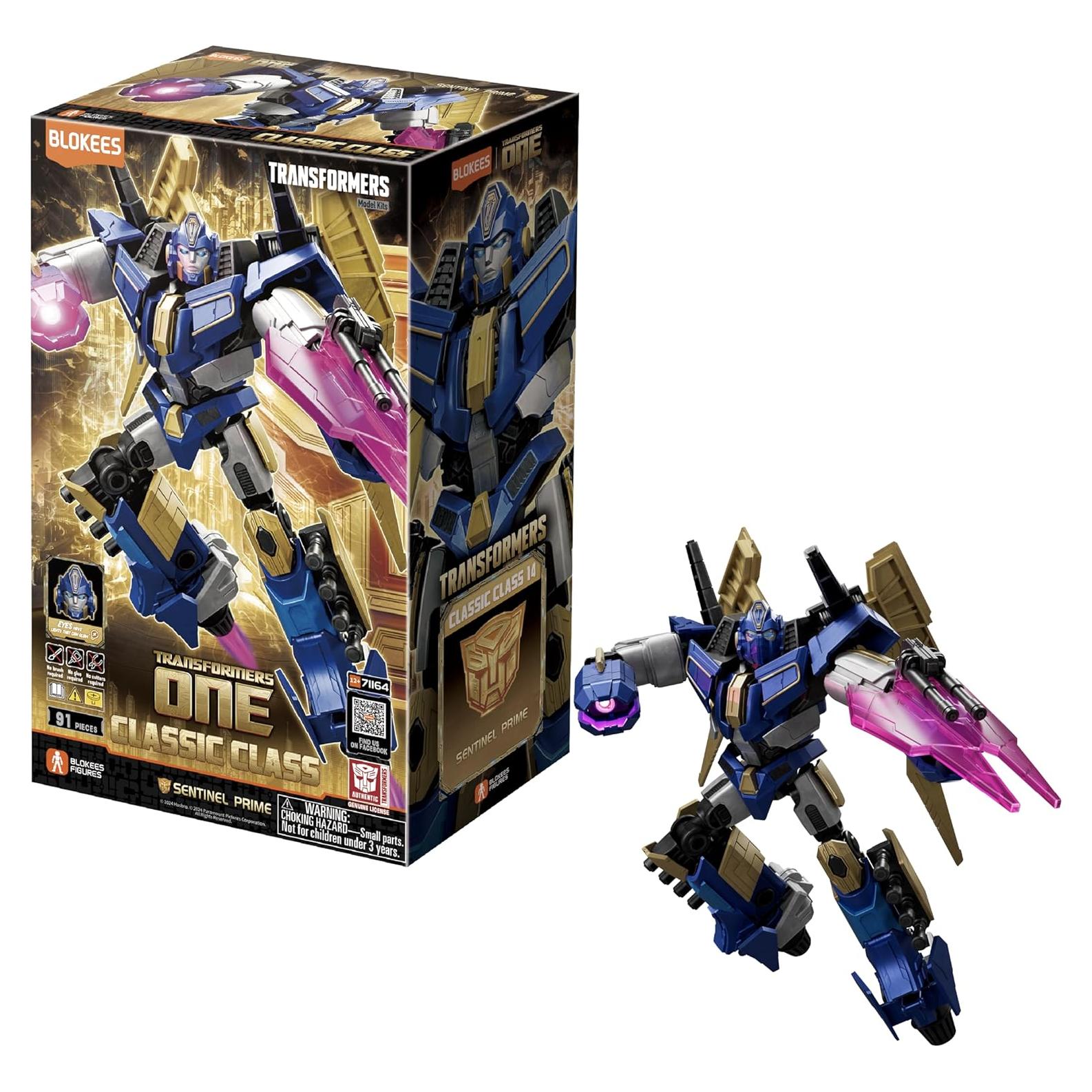 BLOKEES Transformers Classic Class 14 Transformers One Sentinel Prime