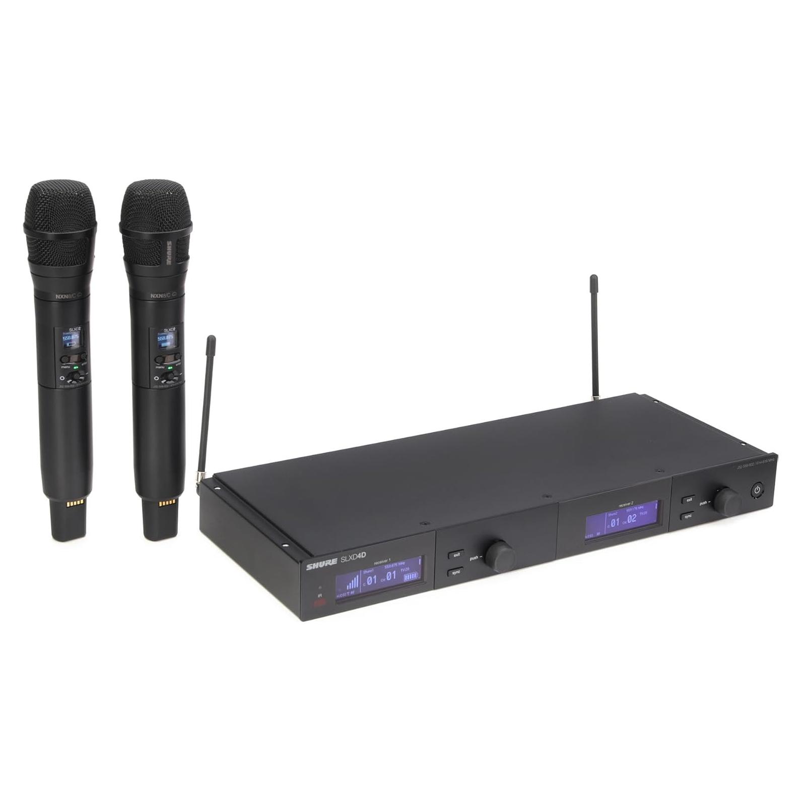 Sistema de micrófono inalámbrico Shure SLXD24D - Doble canal