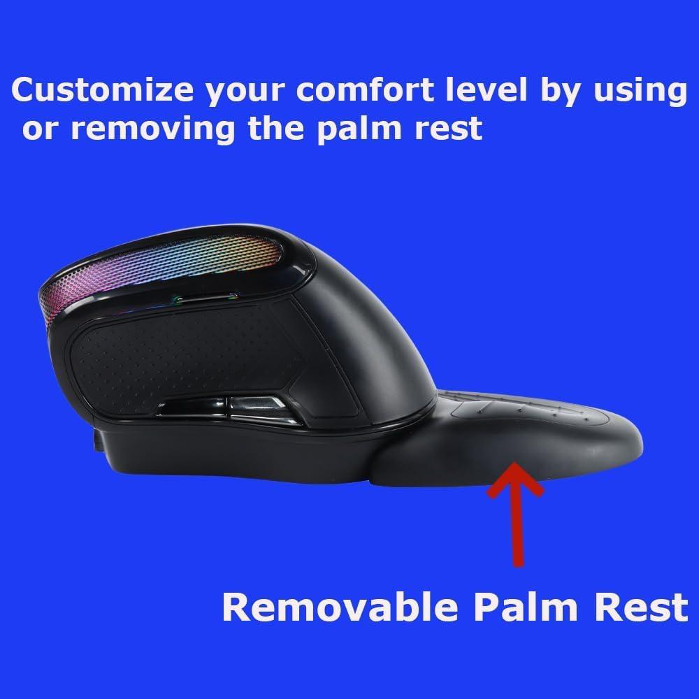 Ratón Inalámbrico Ergonómico Grande SHARE SUNSHINE 3600 DPI