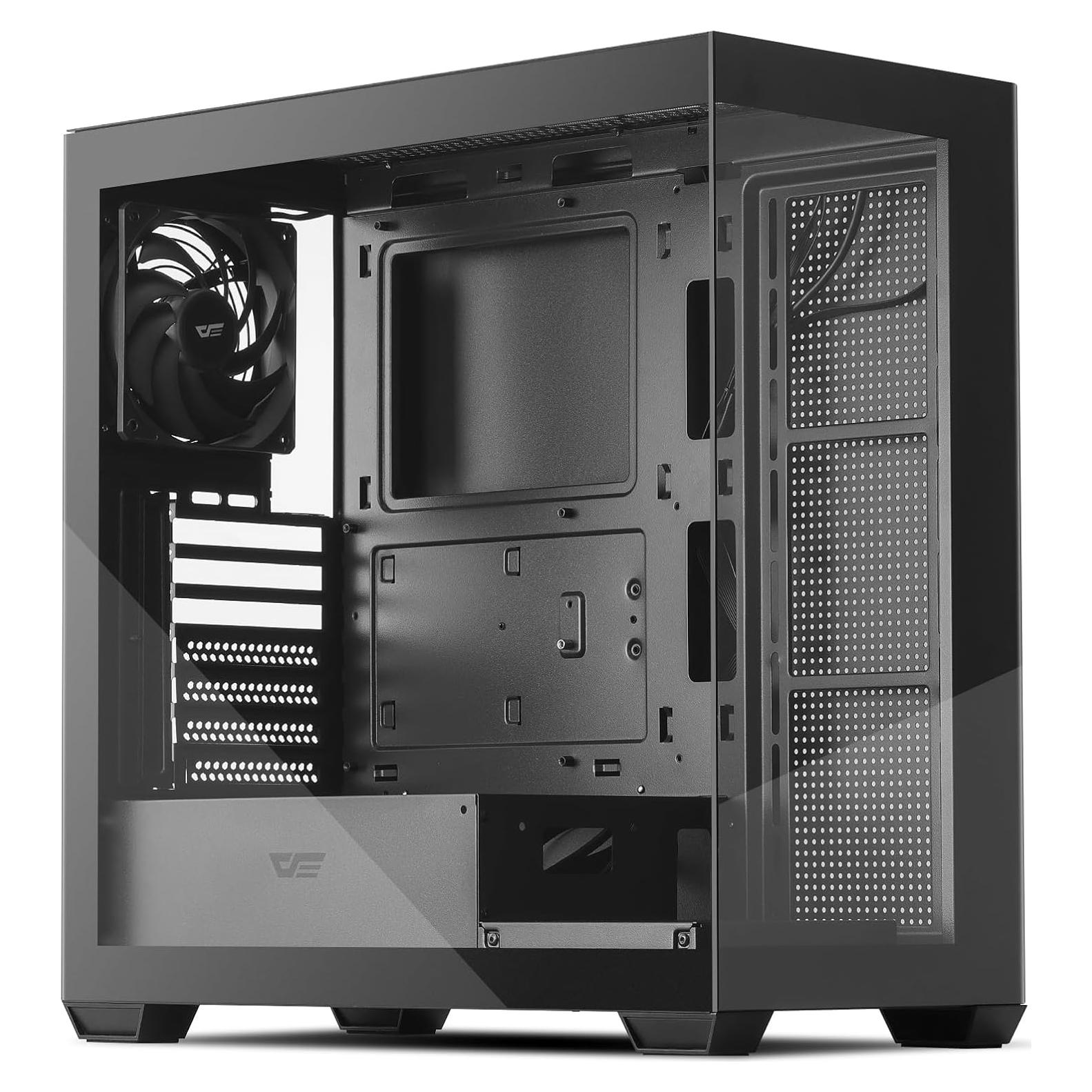 Caja de PC ATX darkFlash DS900 con Ventilador PWM Sin LED