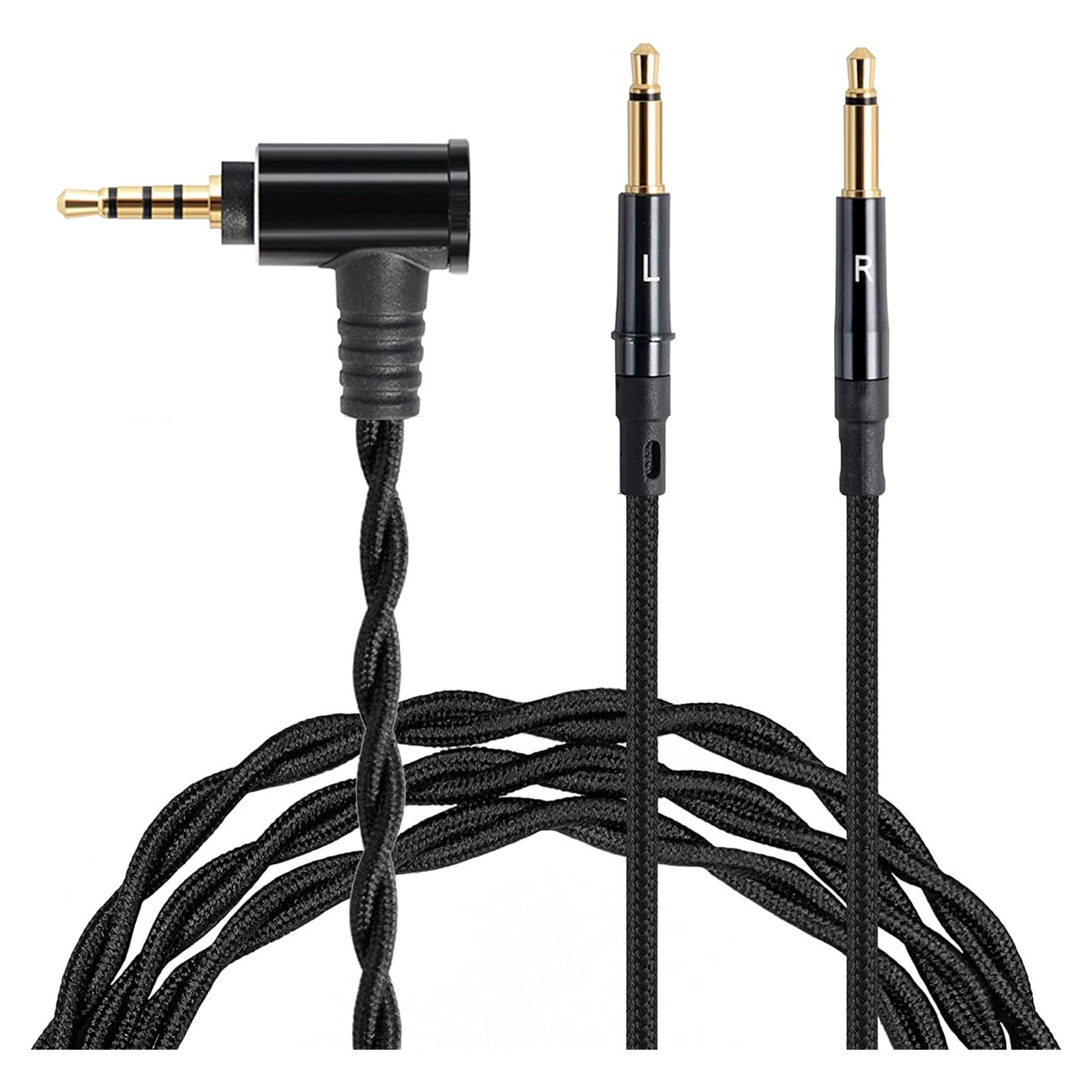 Cable Balanceado 1.5m Fezzlo para Auriculares Hifiman y Meze