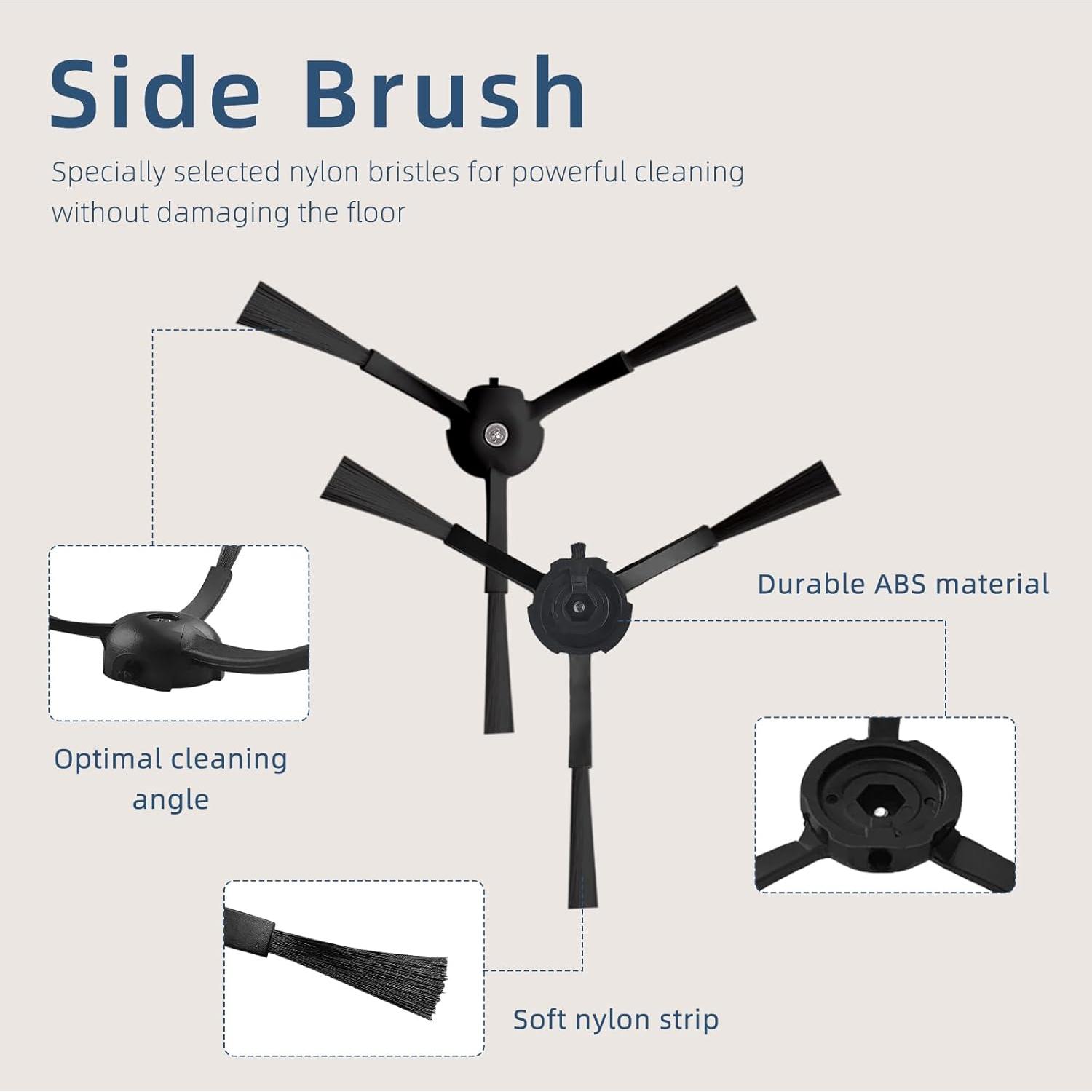 Kit de Accesorios de Reemplazo SONGRUI para Roborock S8/S8+/S8 Pro Ultra