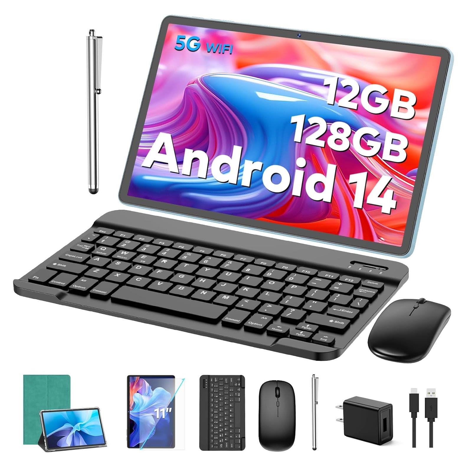 Tableta Suicoey P80 11" Android 14 12GB 128GB Verde