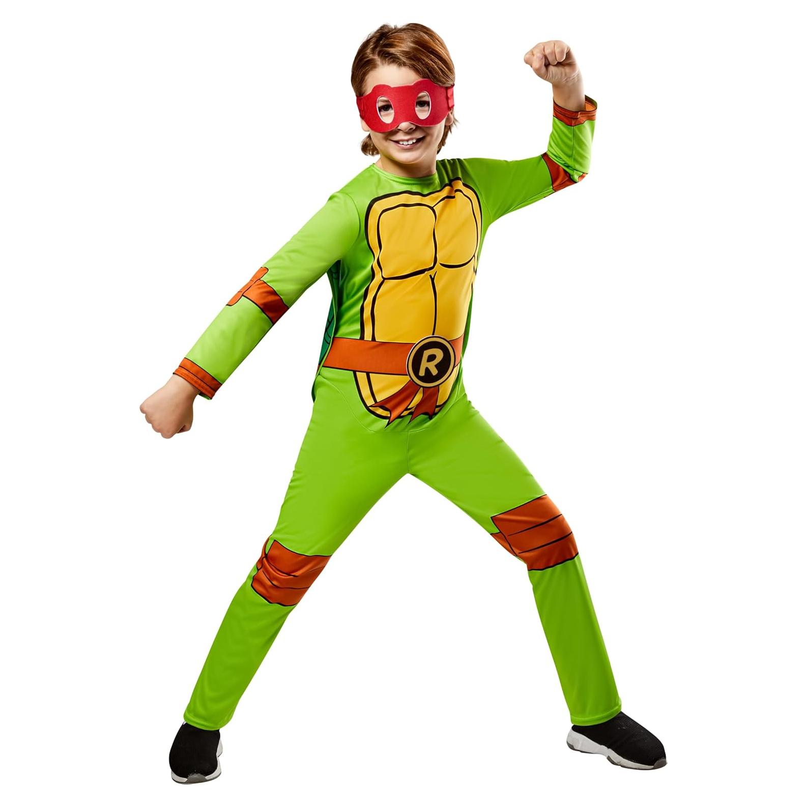 Disfraz de Tortugas Ninja Rubies para Niños - Mono y Máscara