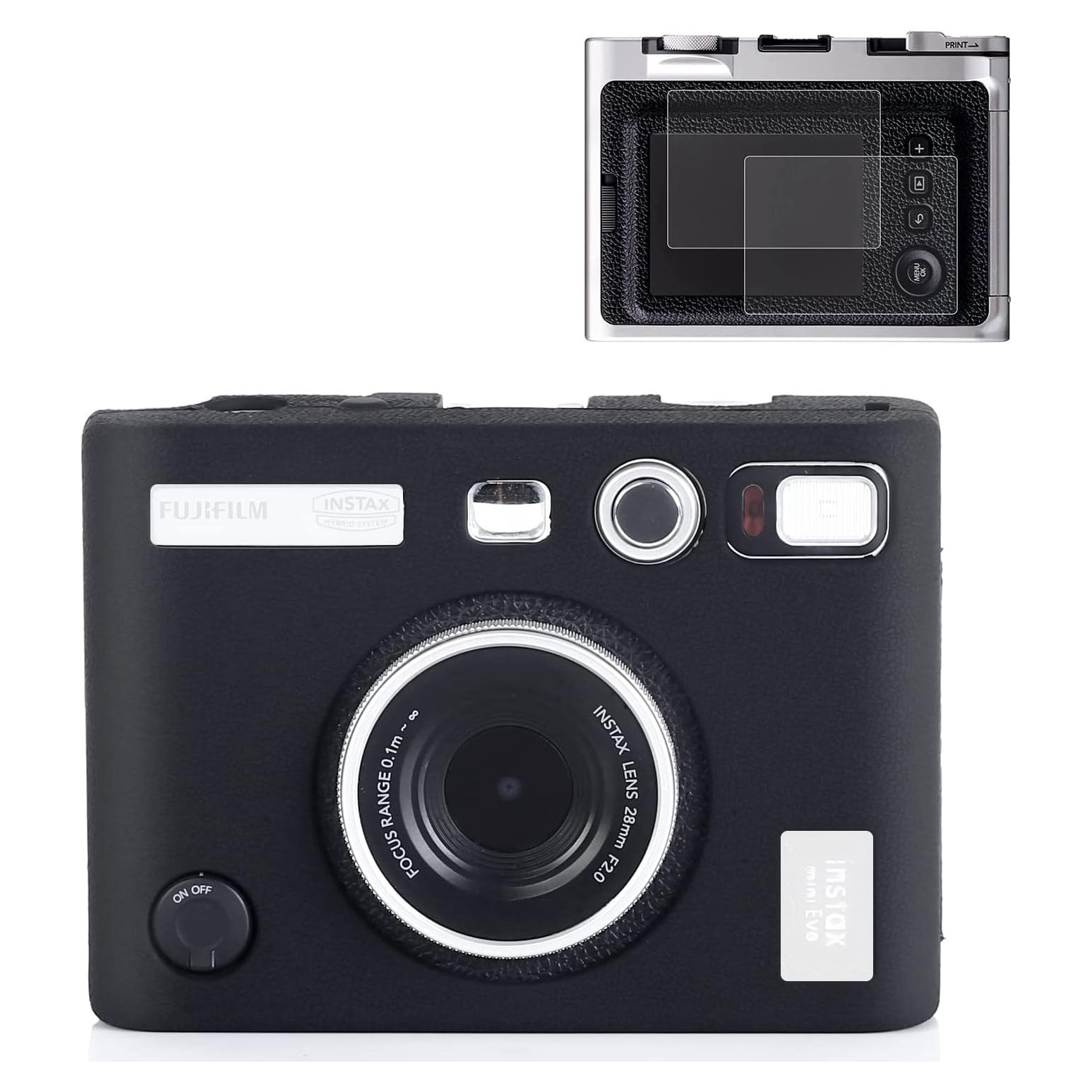Funda Protectora Pocoukate para Fujifilm Instax Mini EVO - Negra