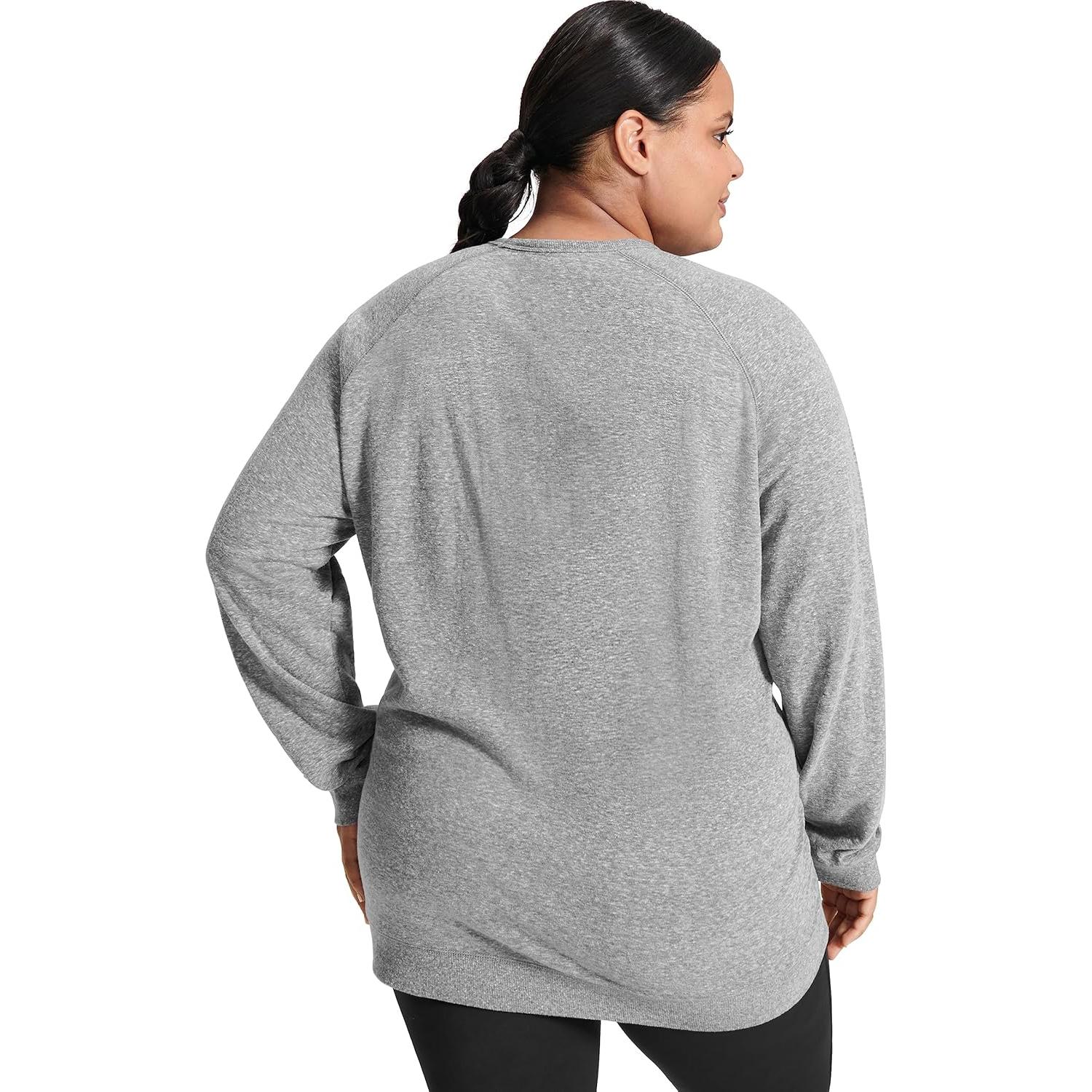 Sudadera Unisex Peloton de Forro Polar Gris Mediano