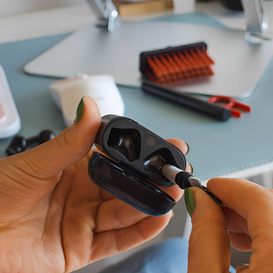 Kit de Limpieza Multifuncional PrimOffice para Teclados y Auriculares