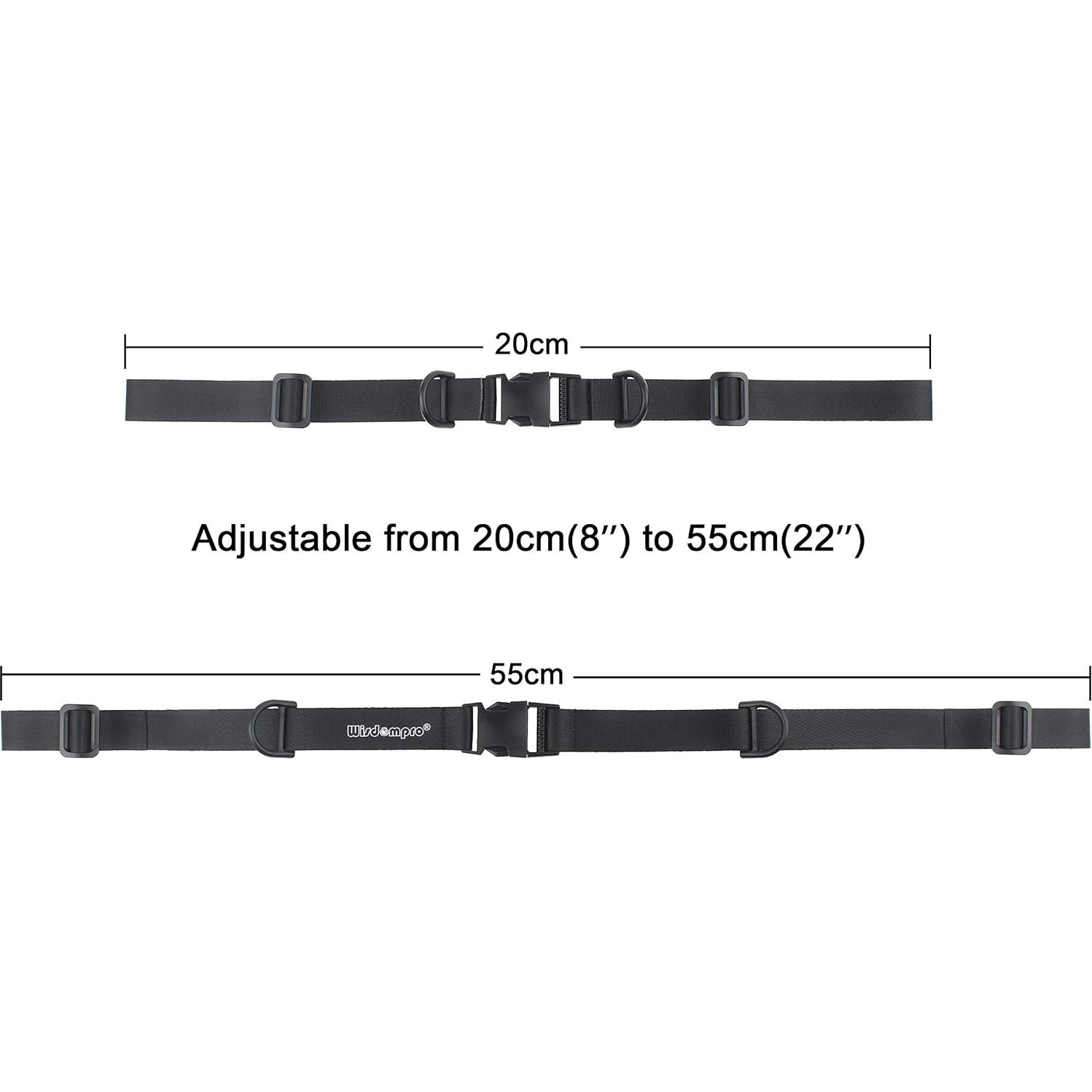 Correa de Pecho Ajustable Wisdompro para Mochila 2.54 cm