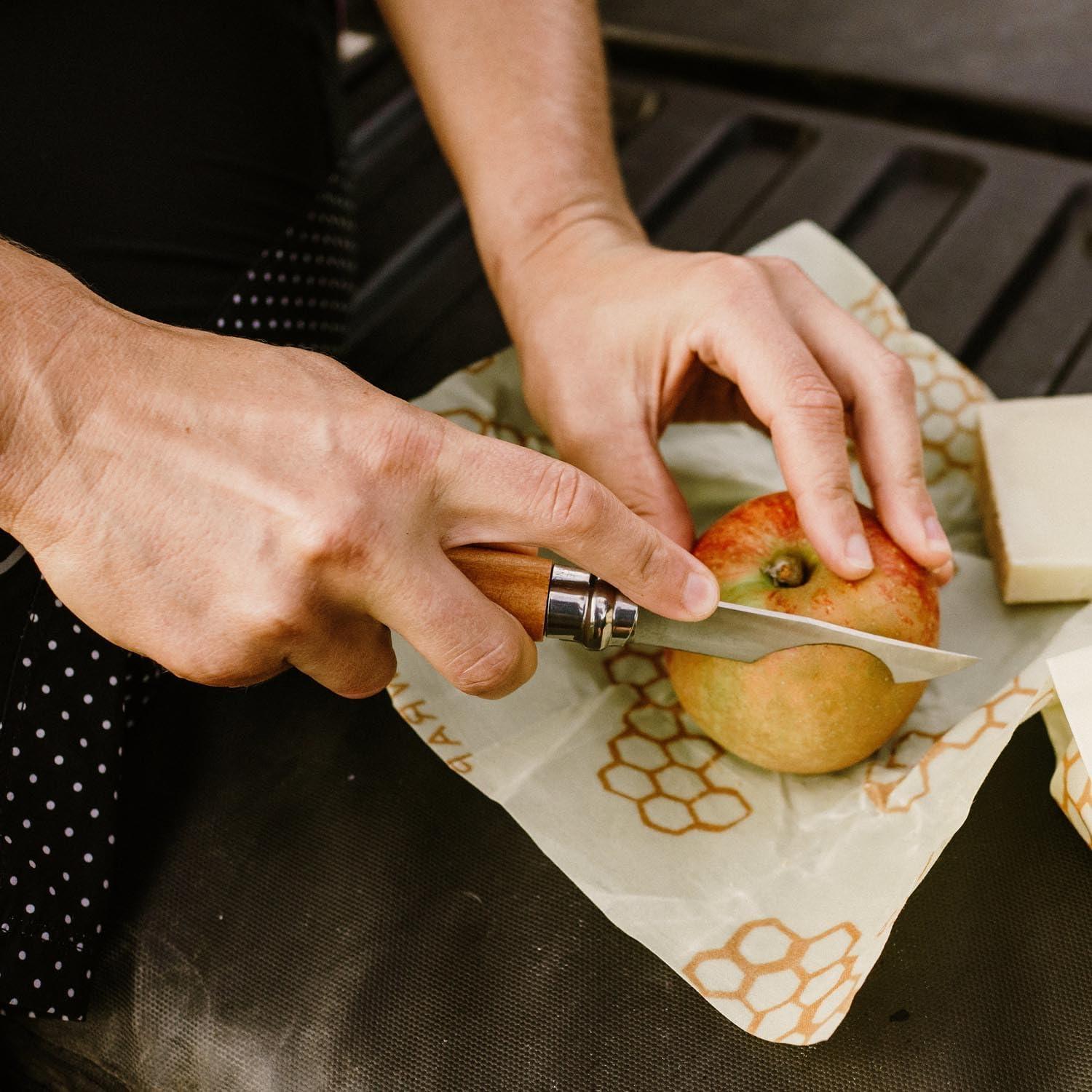 Cuchillo de bolsillo Opinel No. 07 INOX - Acero inoxidable 7.8 cm