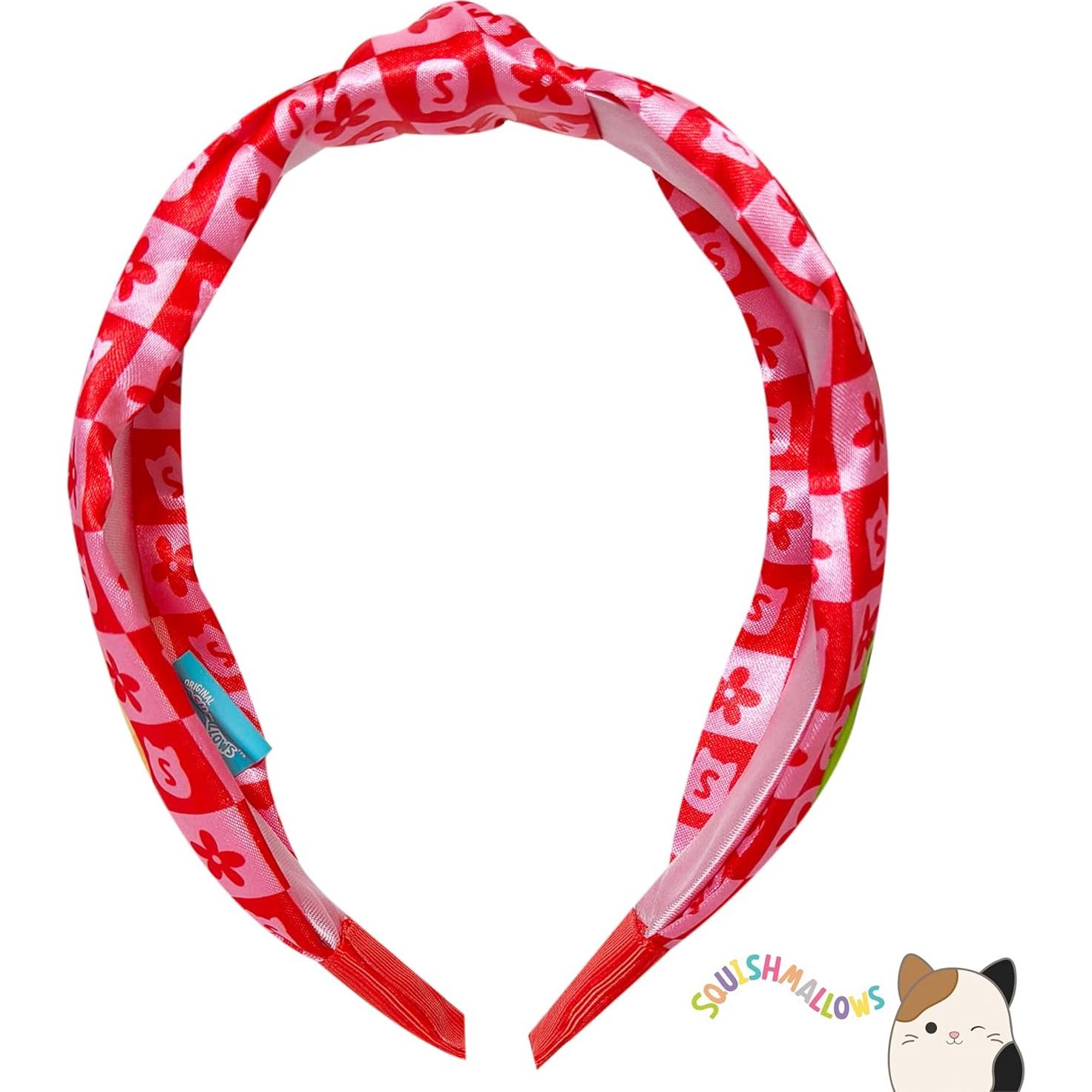 Diadema Knotted Licenciada Squishmallows H.E.R. Roja