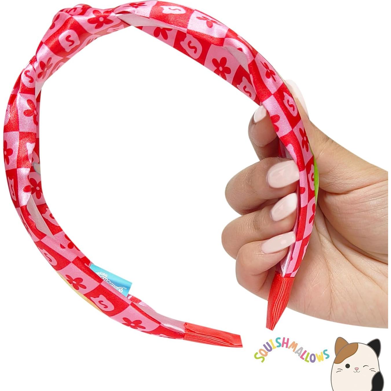 Diadema Knotted Licenciada Squishmallows H.E.R. Roja