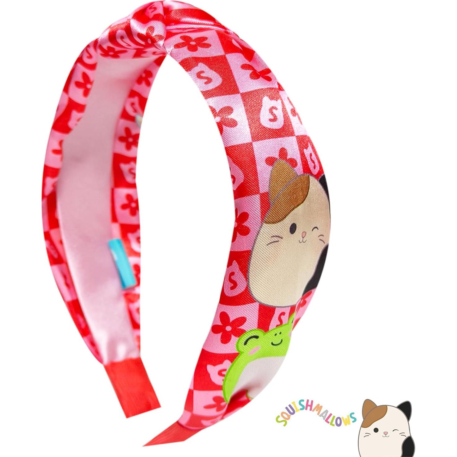 Diadema Knotted Licenciada Squishmallows H.E.R. Roja