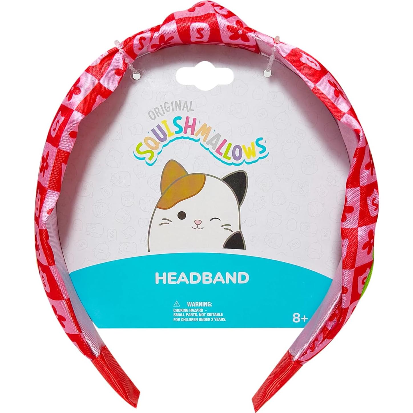 Diadema Knotted Licenciada Squishmallows H.E.R. Roja
