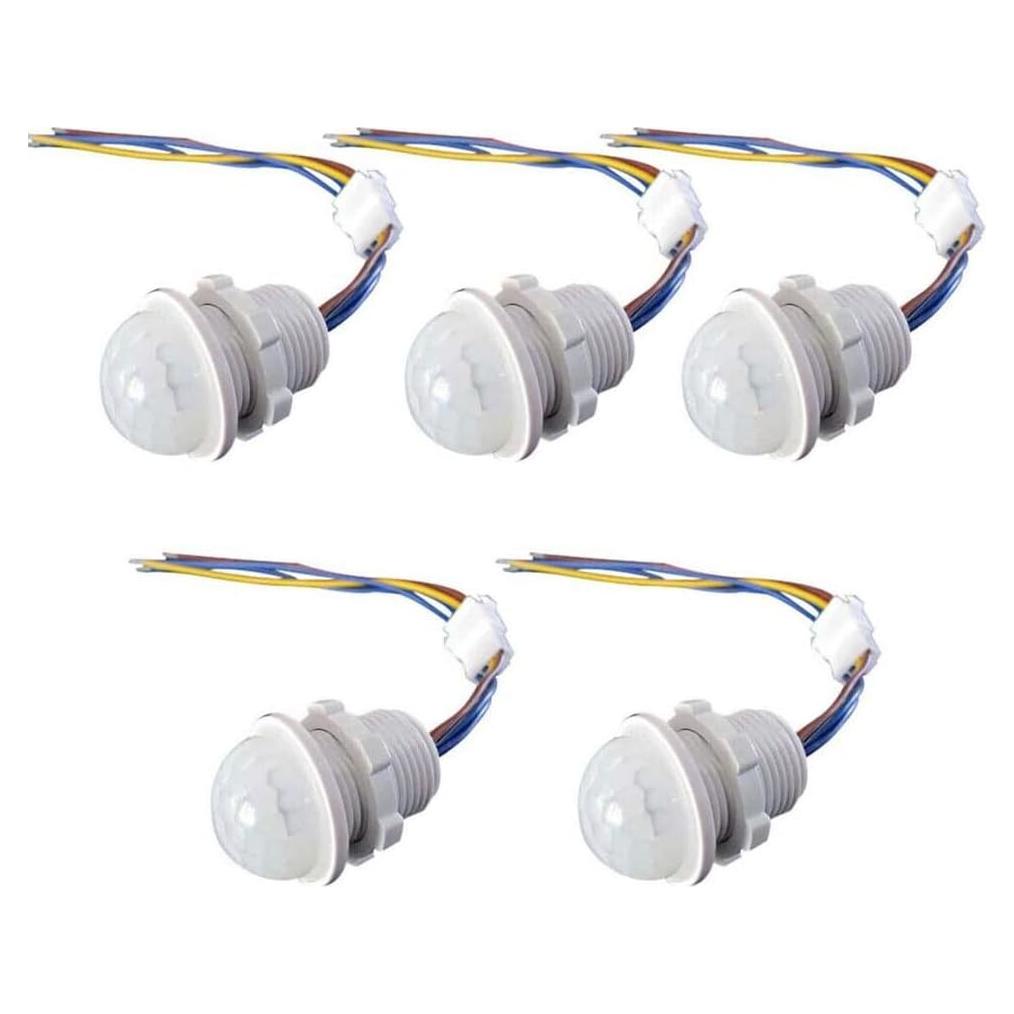 Detector de Movimiento Infrarrojo PIR TEAMWILL 5 Pcs 110V