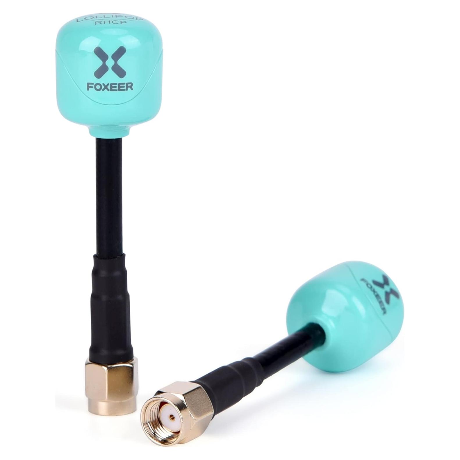 2 Antenas FPV Foxeer Lollipop 4 Plus 2.6dBi 5.75GHz RHCP