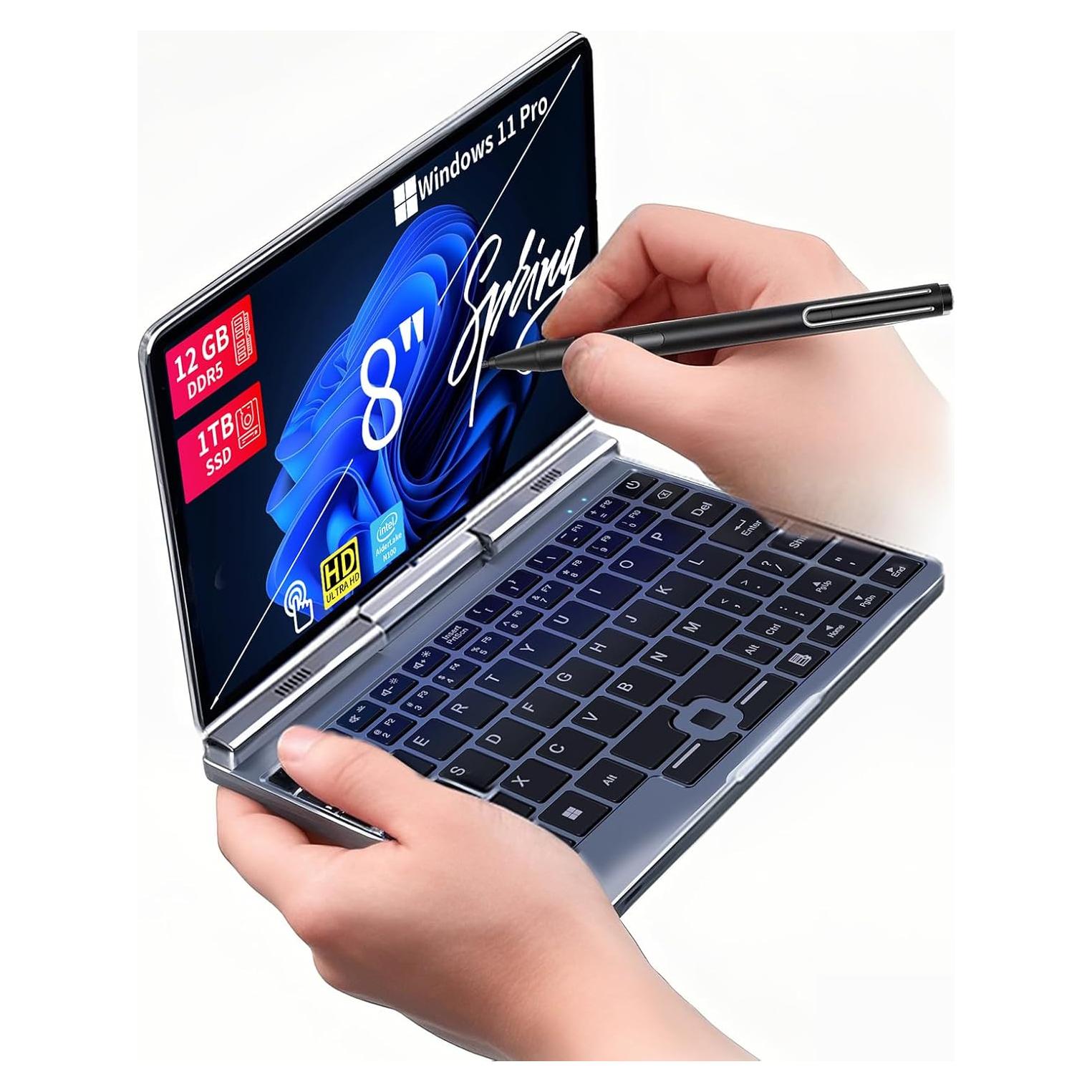 Mini Laptop KOOFORWAY BP8 8" Táctil 12GB RAM 1TB SSD