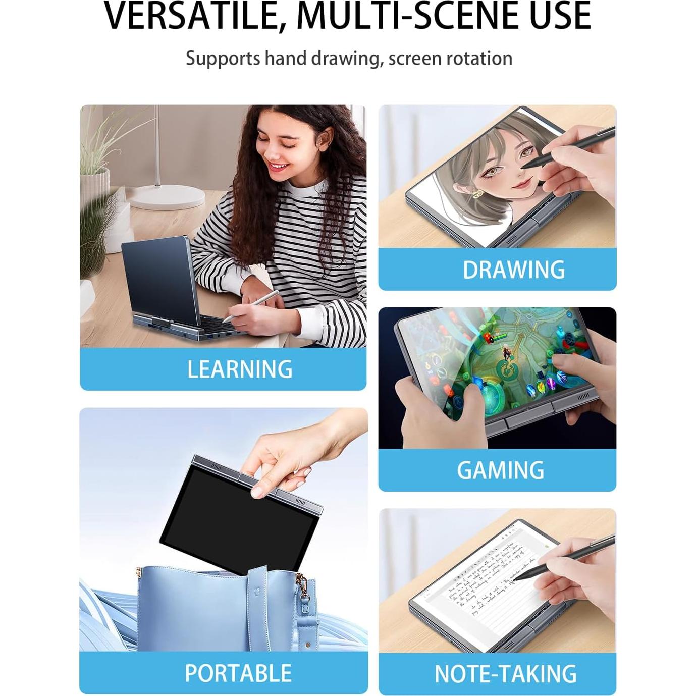 Mini Laptop KOOFORWAY BP8 8" Táctil 12GB RAM 1TB SSD