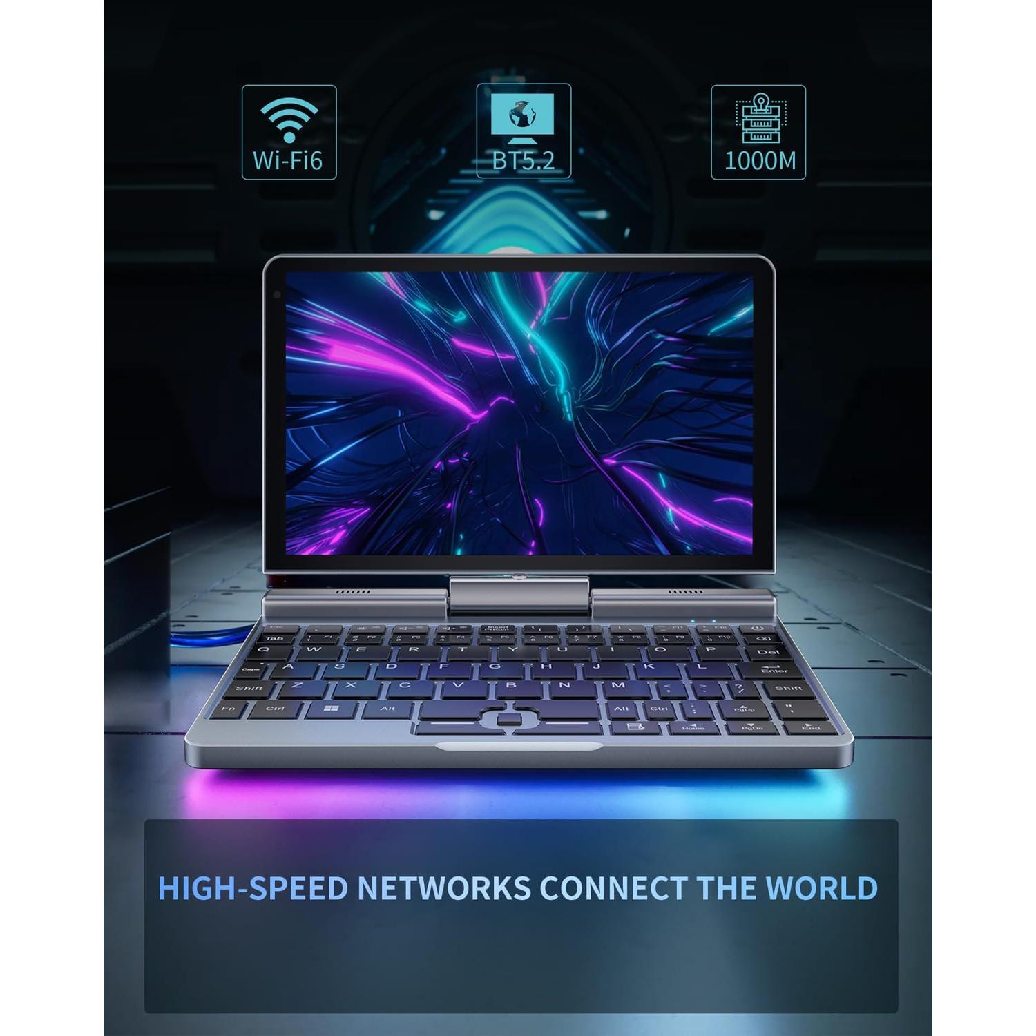 Mini Laptop KOOFORWAY BP8 8" Táctil 12GB RAM 1TB SSD