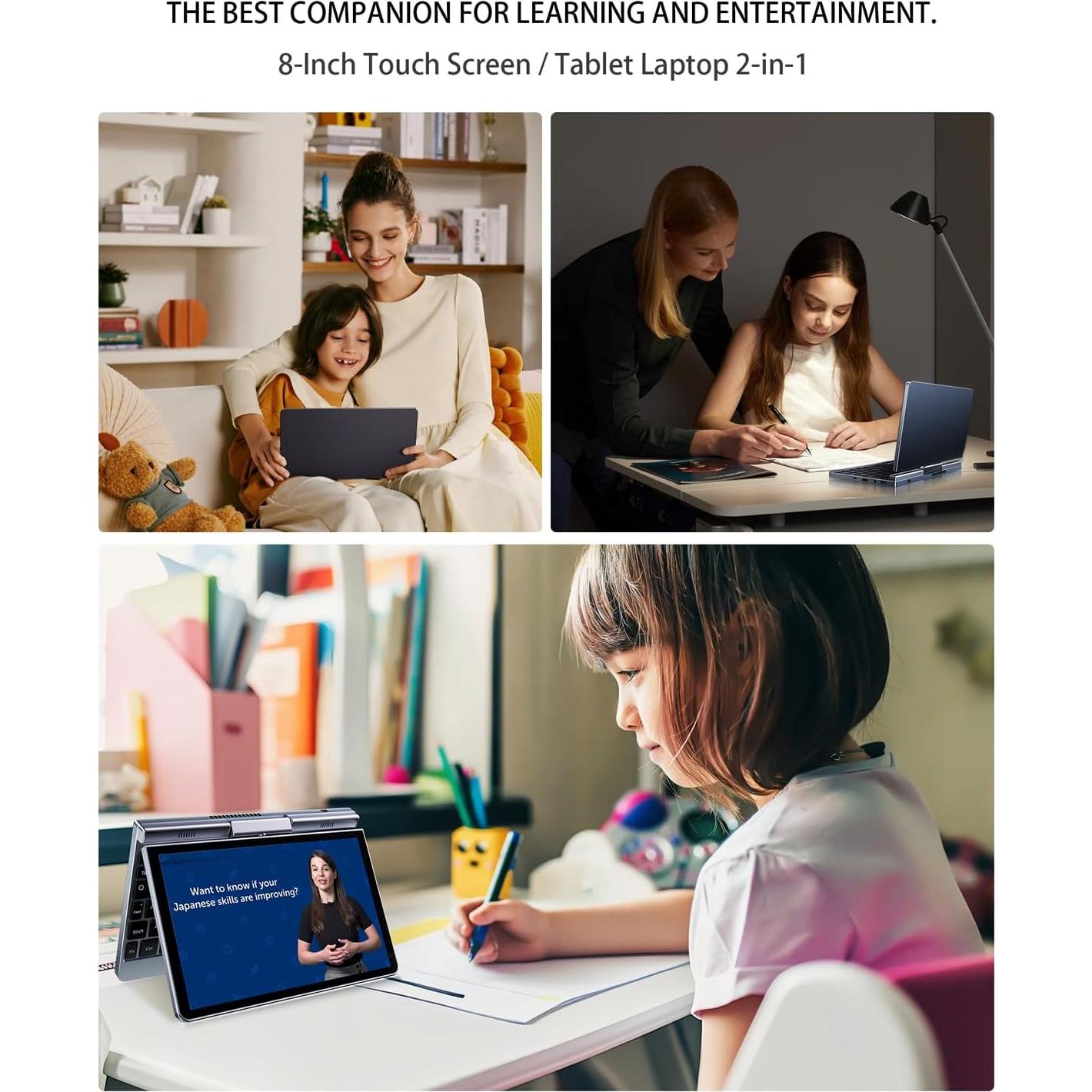 Mini Laptop KOOFORWAY BP8 8" Táctil 12GB RAM 1TB SSD