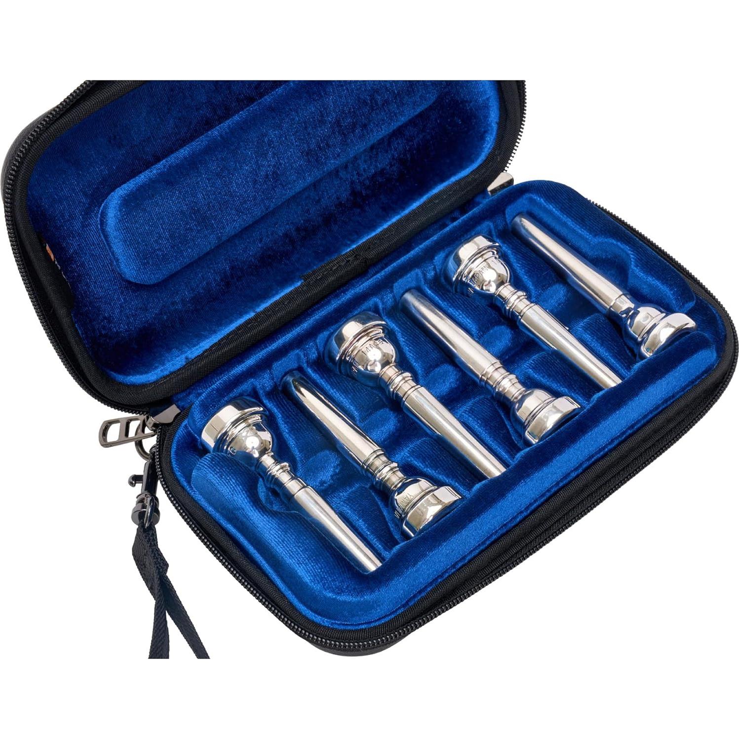 Funda para Boquillas de Trompeta Protec BM214 Negra 6 Piezas