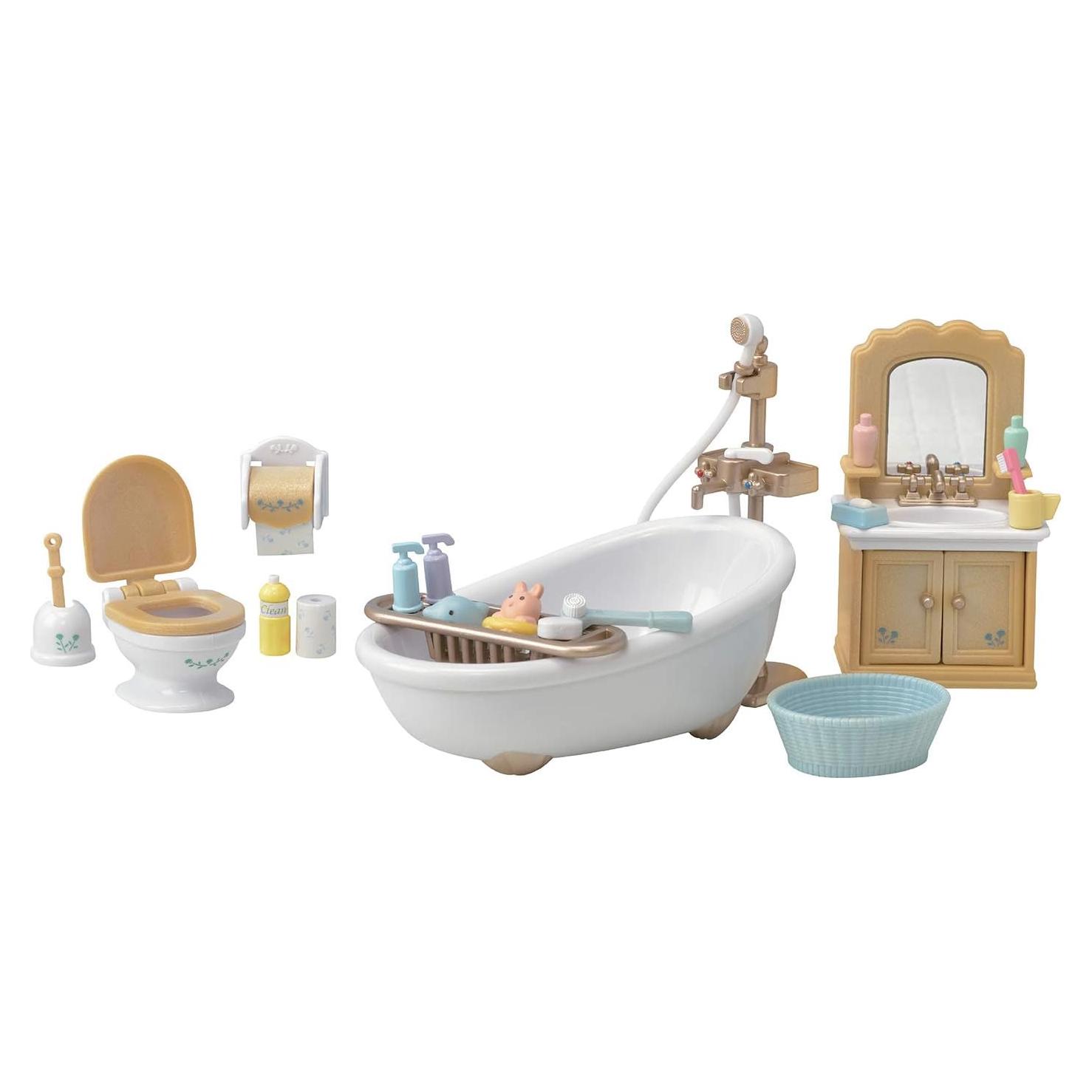 Juego de baño Country Calico Critters 25 piezas