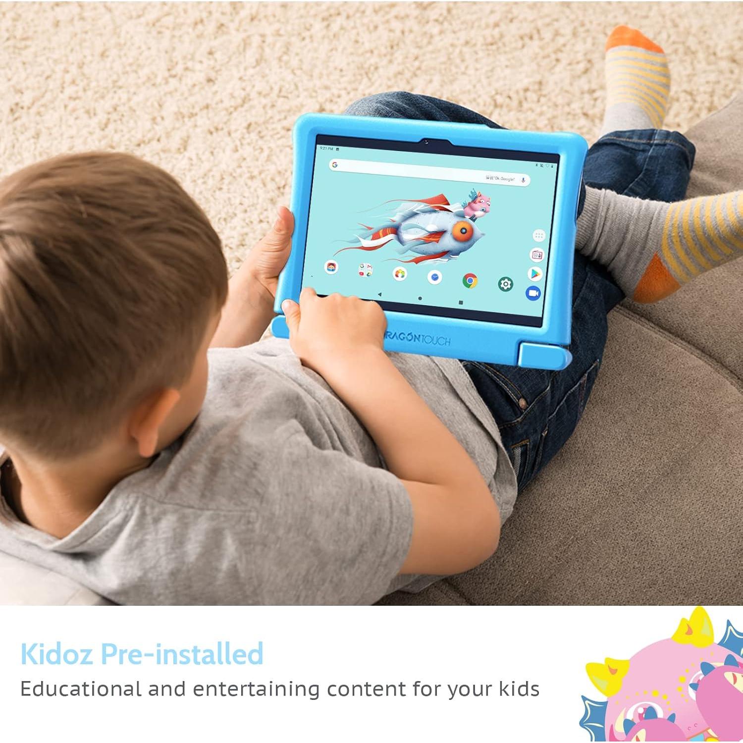 Tableta para Niños Dragon Touch KidzPad 10" 32GB Azul