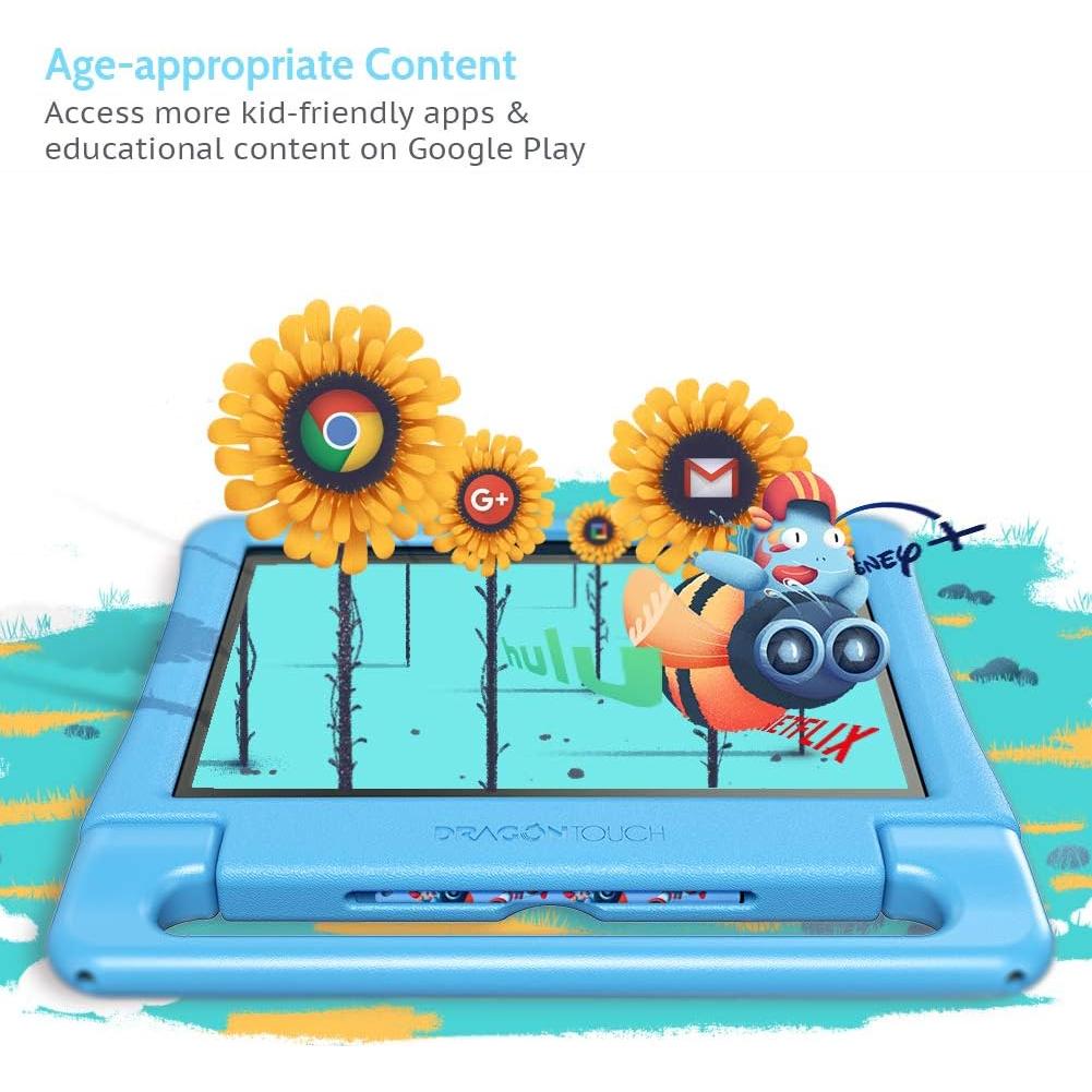 Tableta para Niños Dragon Touch KidzPad 10" 32GB Azul