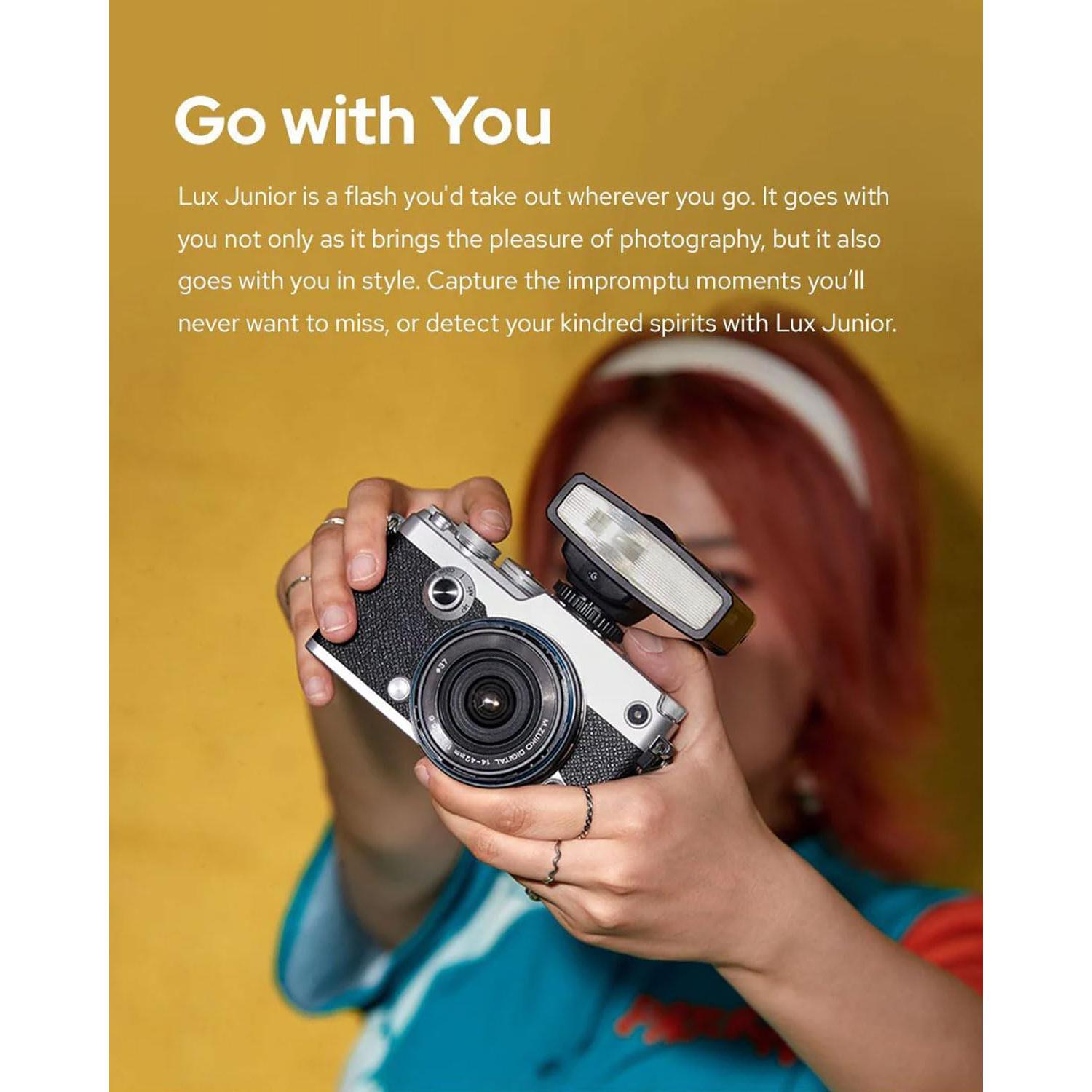 Flash Godox Lux Junior Retro para Cámara - Speedlite GN12