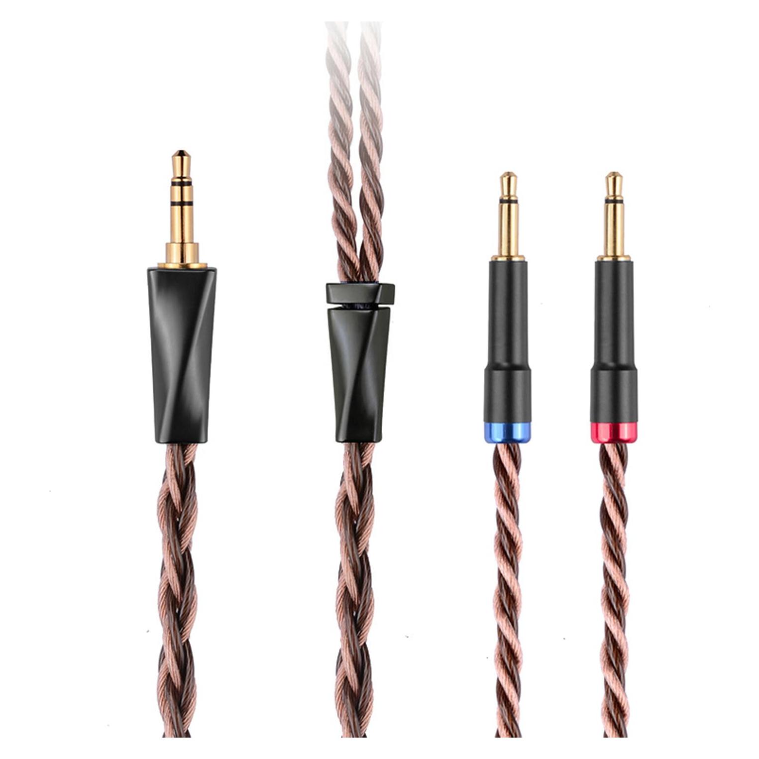Cable de Cobre OFC 8N Fezzlo 1.5m para Auriculares HiFi