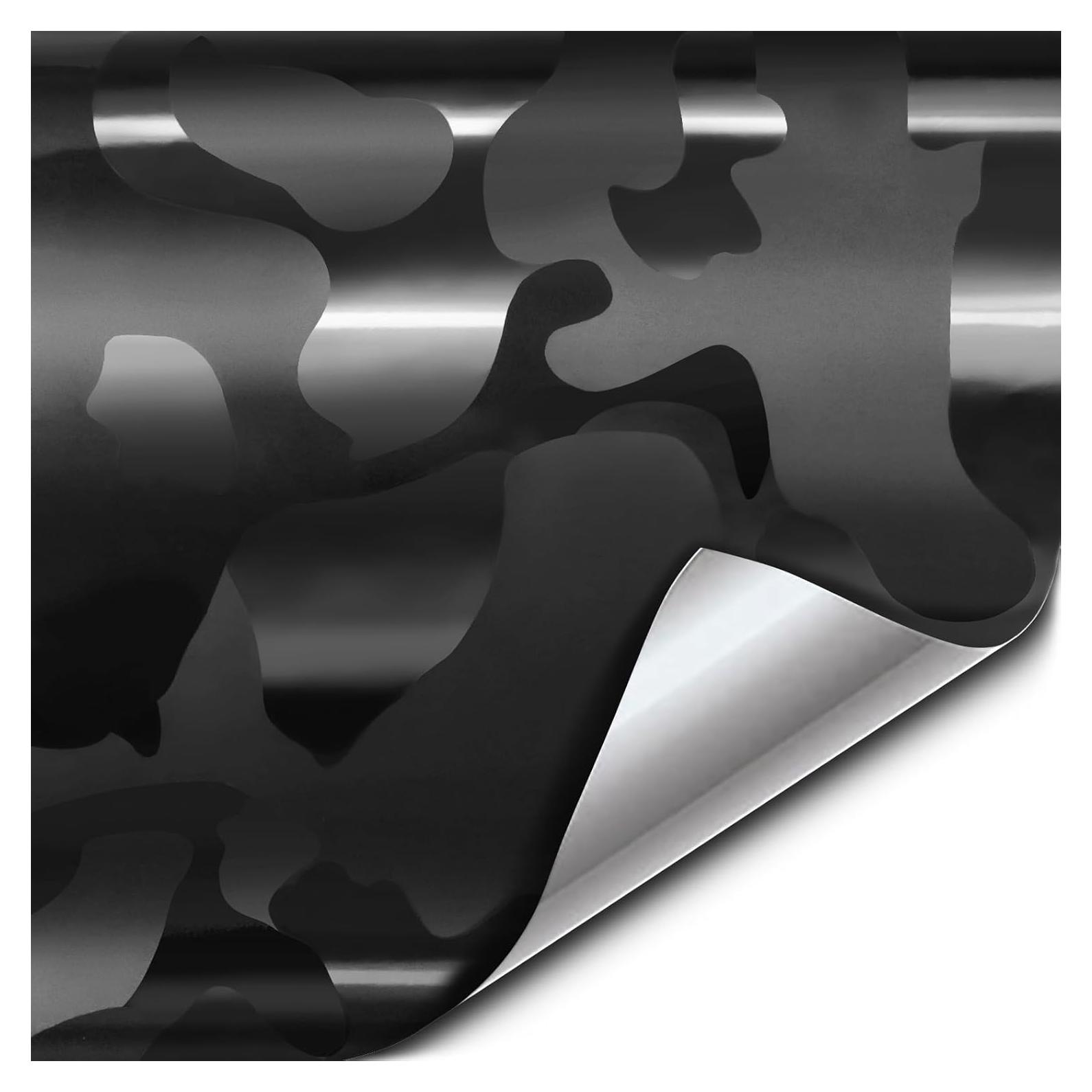 Vinilo Camuflaje VViViD+ Negro Multi-Finish 30.48x152.4cm
