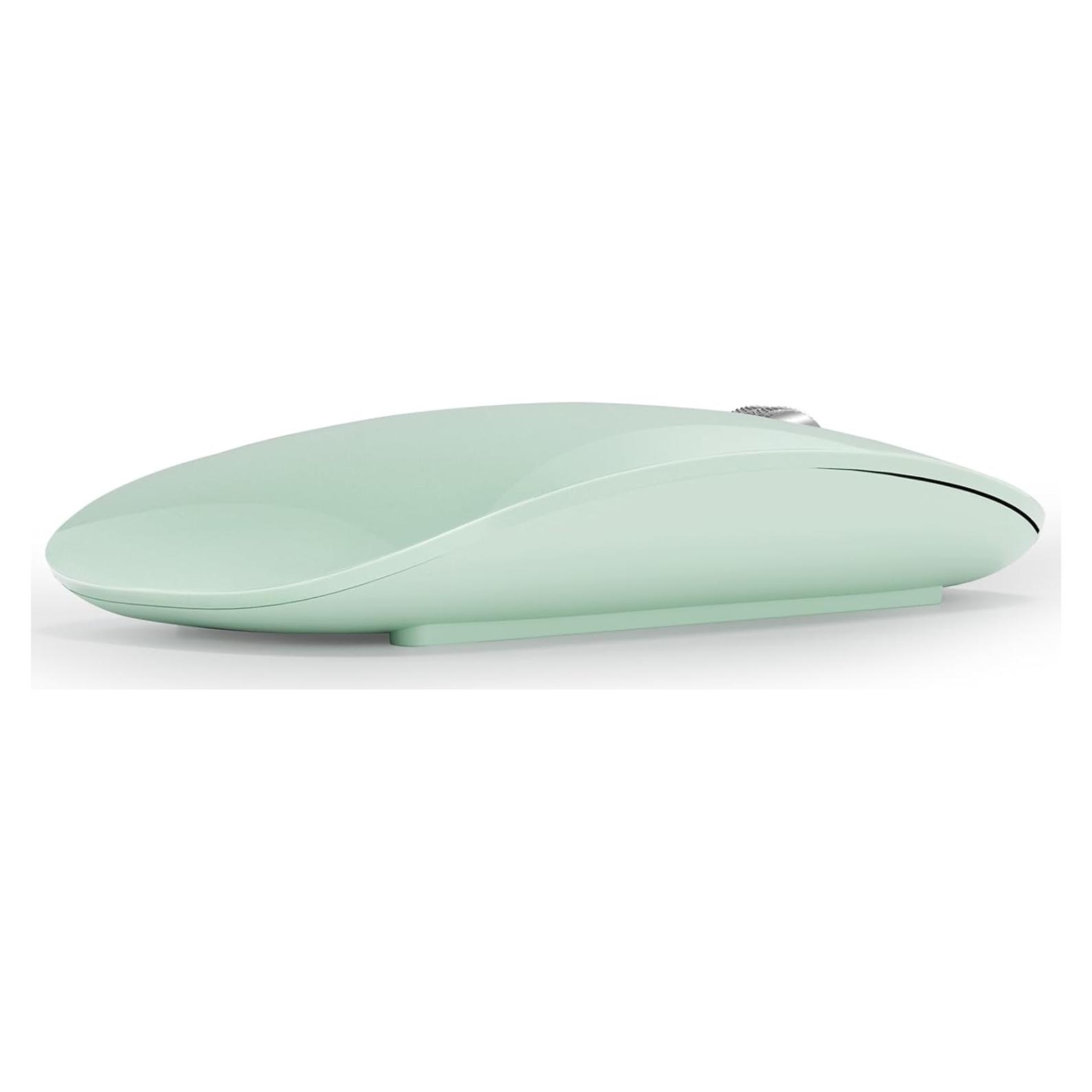 Ratón Inalámbrico TENMOS M18 Bluetooth Recargable USB C Verde