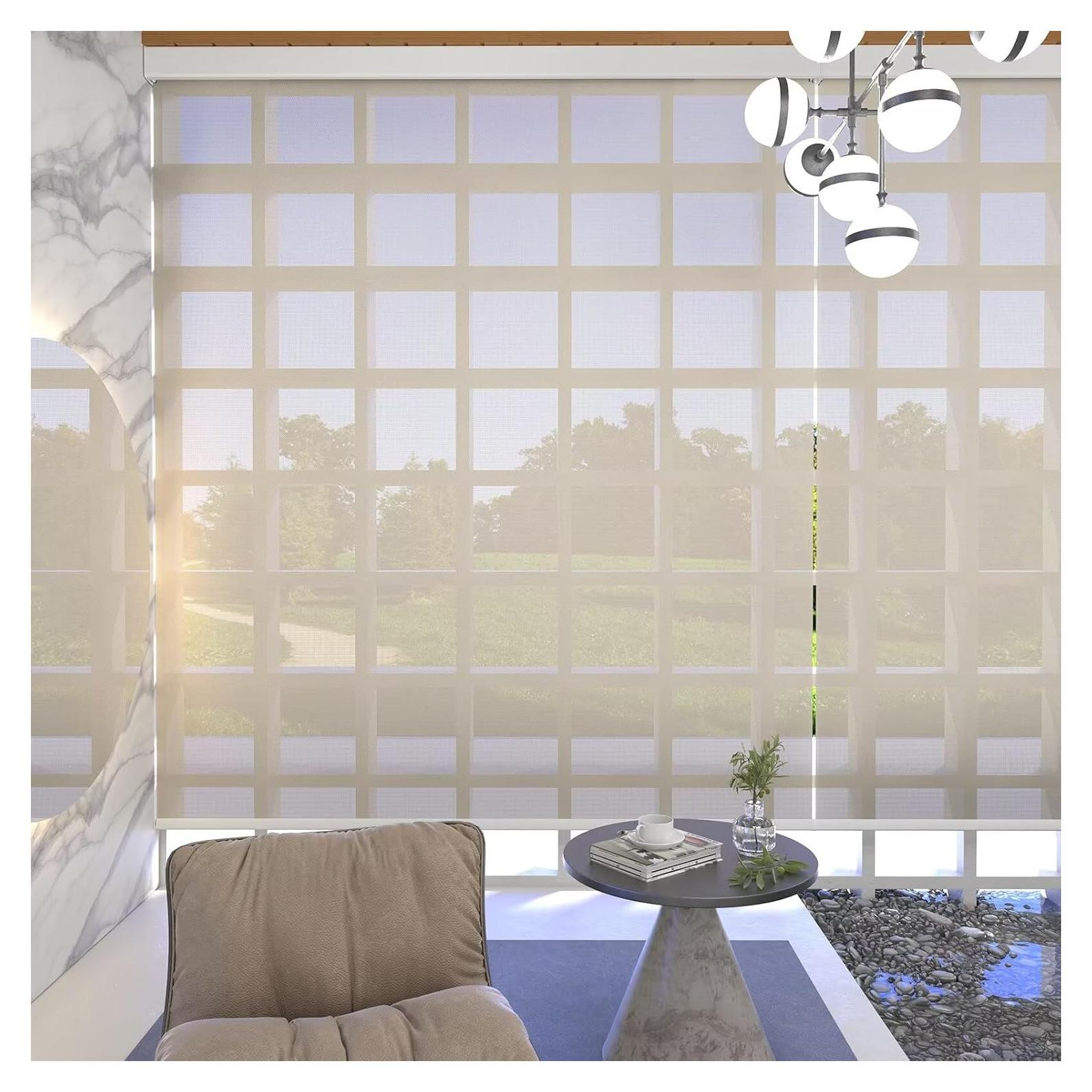 Persianas de Malla MYshade 50.8x91.4 cm Sin Cuerda Beige