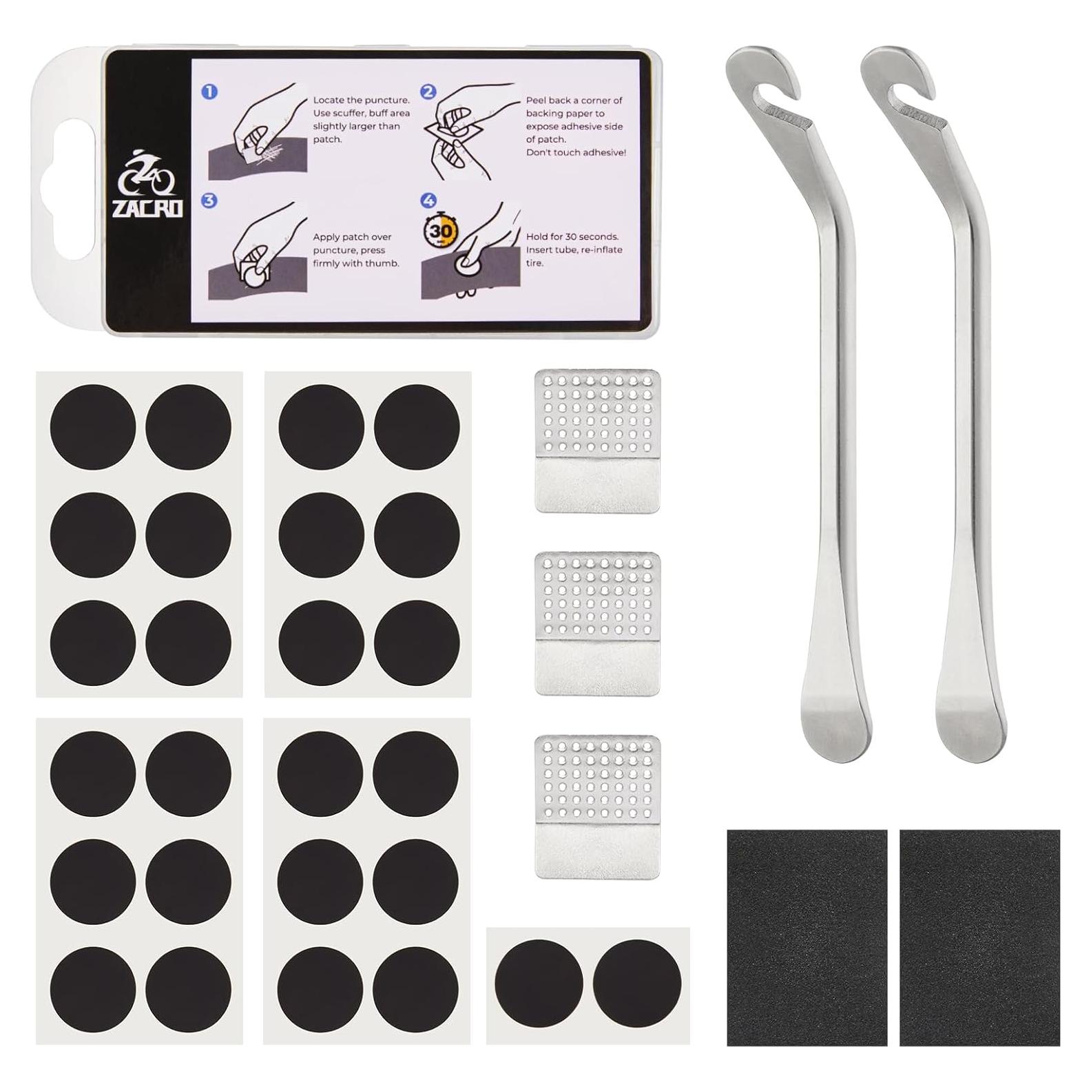 Kit de Reparación de Neumáticos Zacro 34 Piezas Sin Pegamento